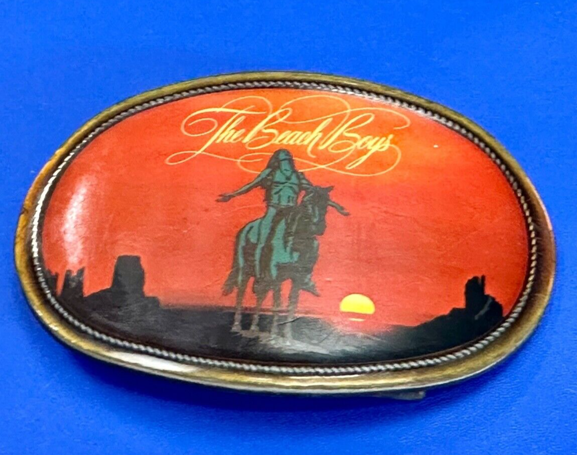 The Beach Boys, Endless Summer RARE Band Music Vintage 1976 Pacifica belt buckle