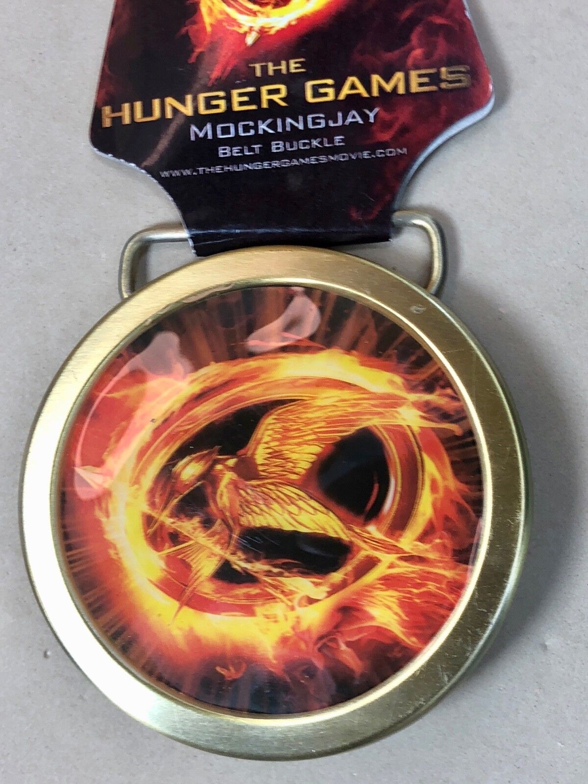THE HUNGER GAMES - Mockingjay Movie Collectable Belt Buckle (NECA) #NEW