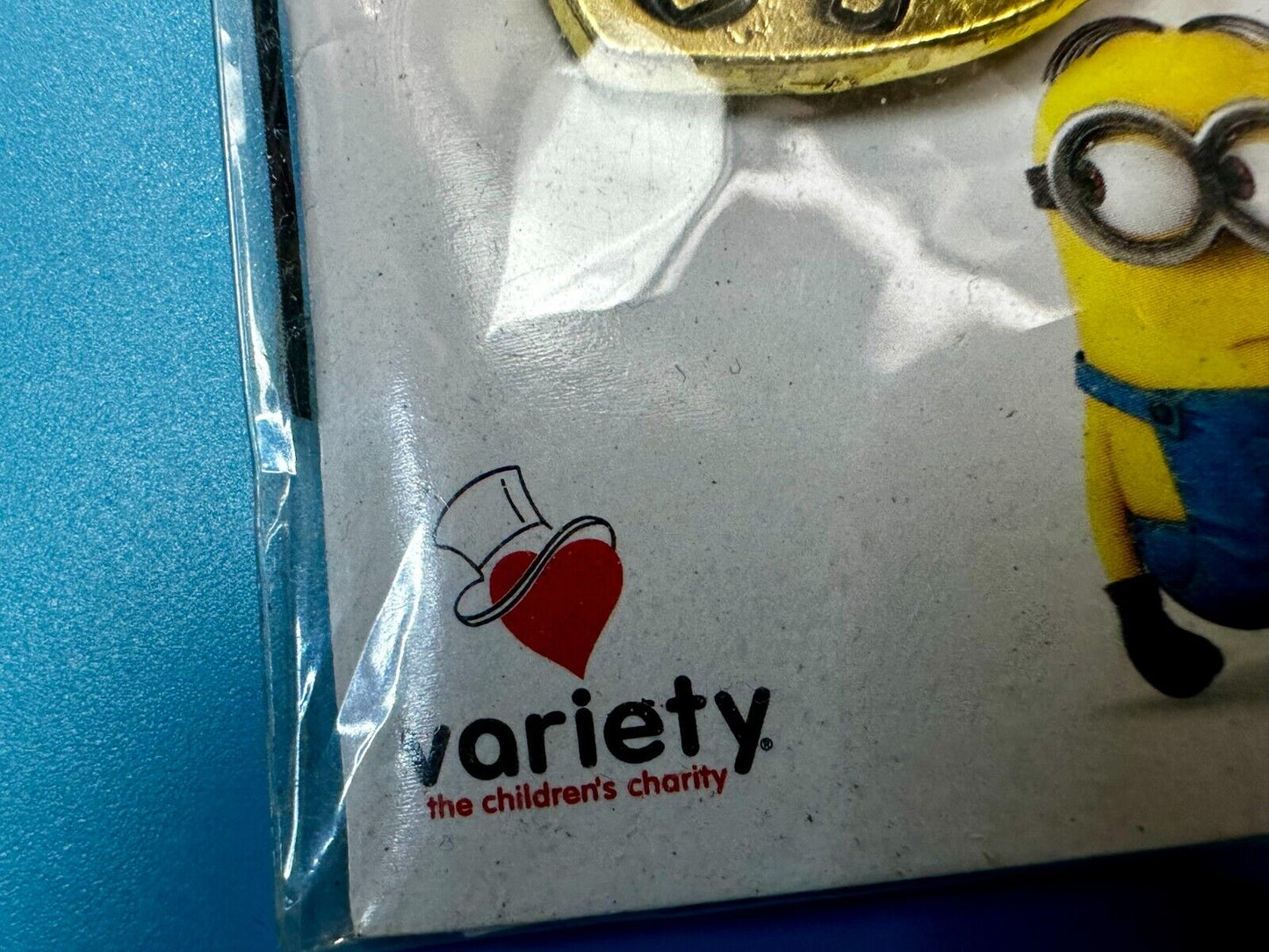 Bee-Do Despicable Me Minion Stuart Kevin Heart Pin by Variety Childrens Hospital