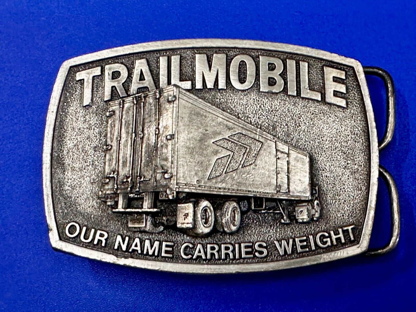 Trailmobile Our Name Carries Weight Semi Truck Long Haulers Trucker Belt Buckle