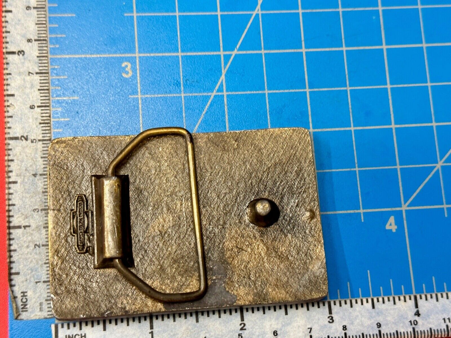 Tailgrabber Century Club Commemorative Vtg. Belt Buckle by Indiana Metal Craft