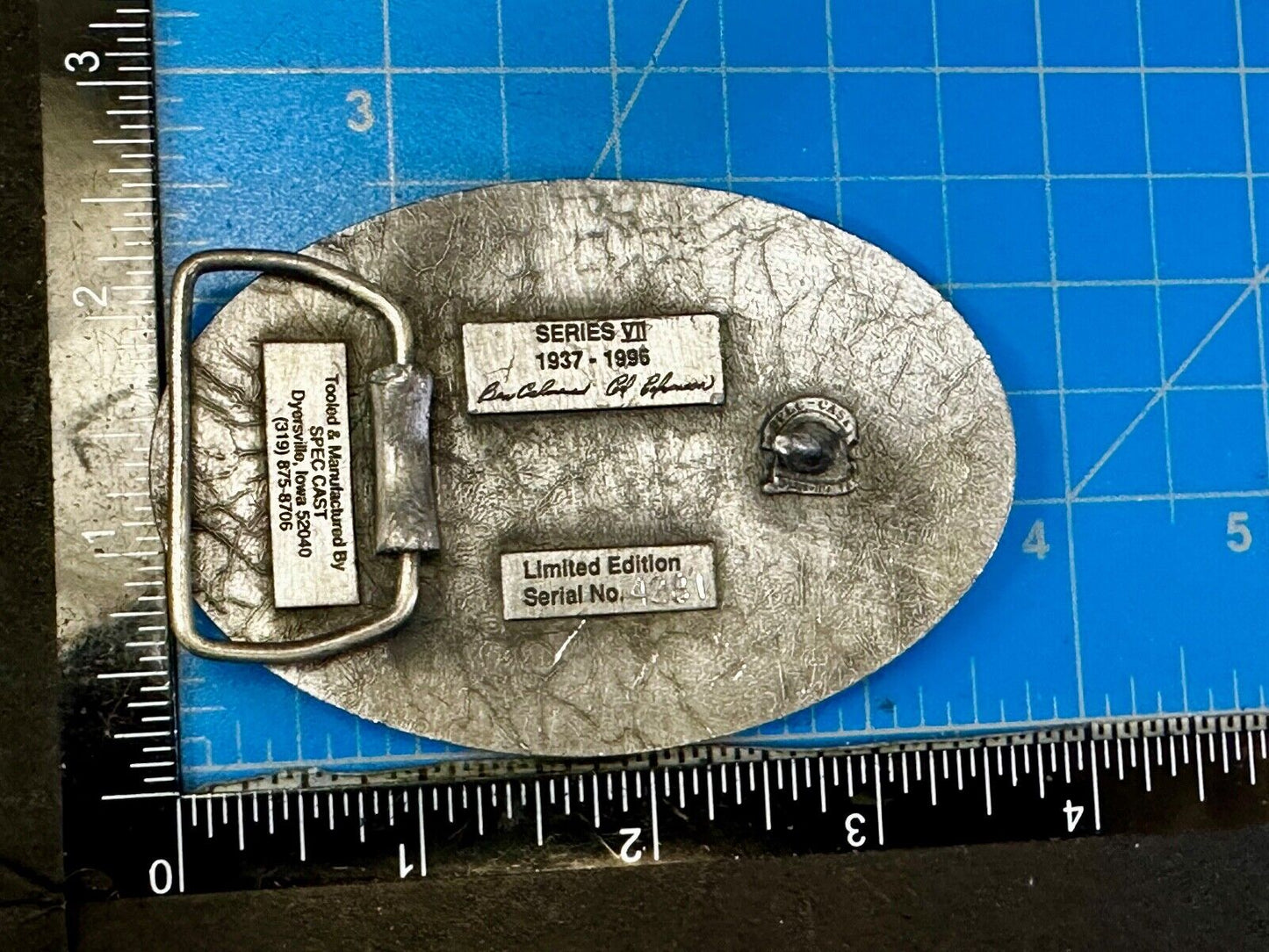 TISCO Tractor Implement Supply Replacement Parts 59 years Series 7 Belt Buckle