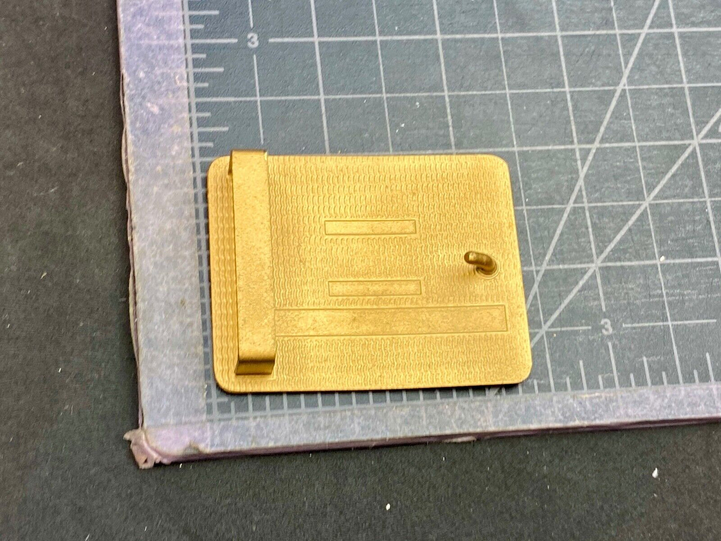 Vintage ABC American Bowling Congress League Award gold tone belt buckle