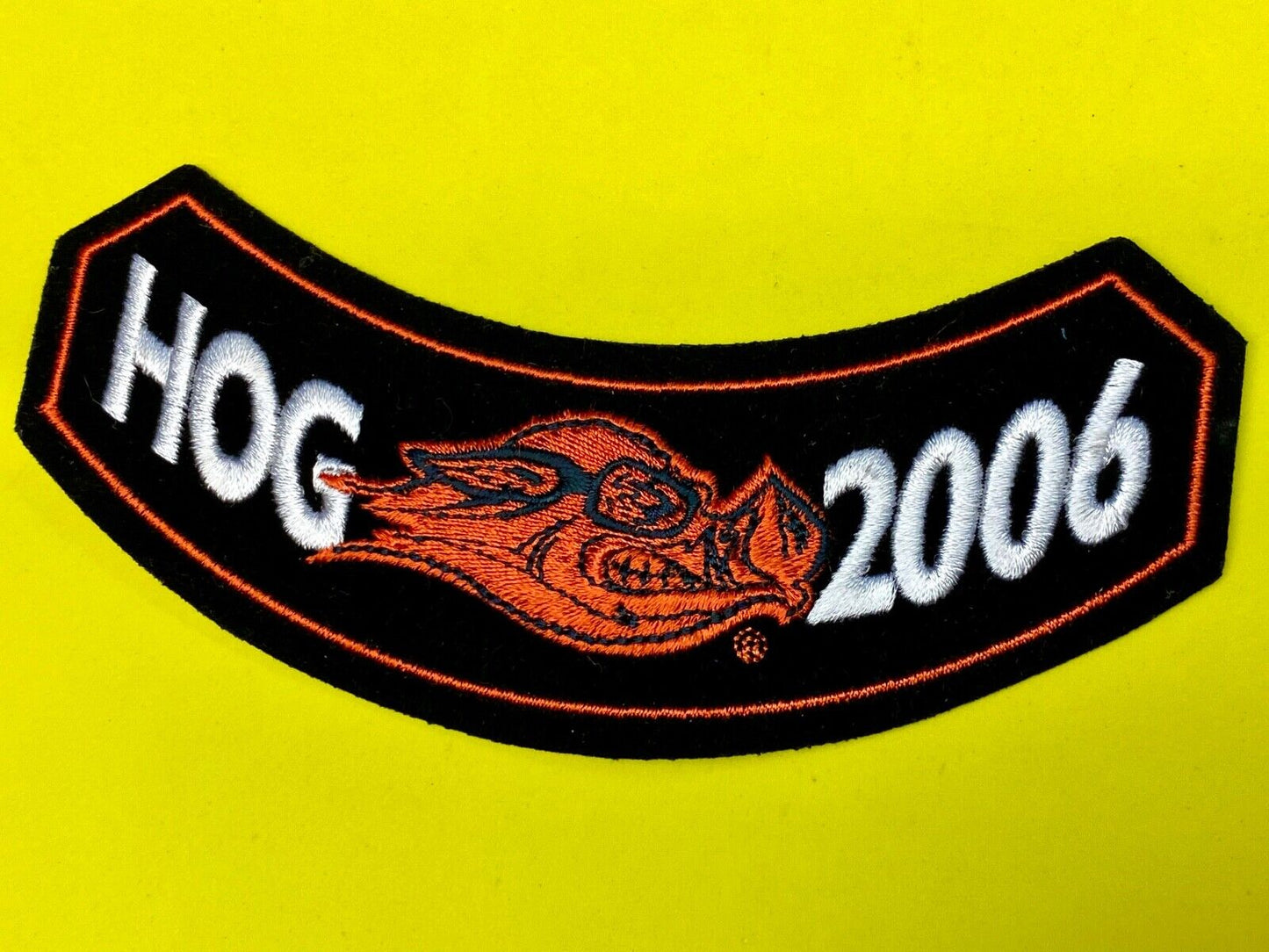 2006 Harley-Davidson HOG Patch old biker vest emblem motorcycle collectible Head