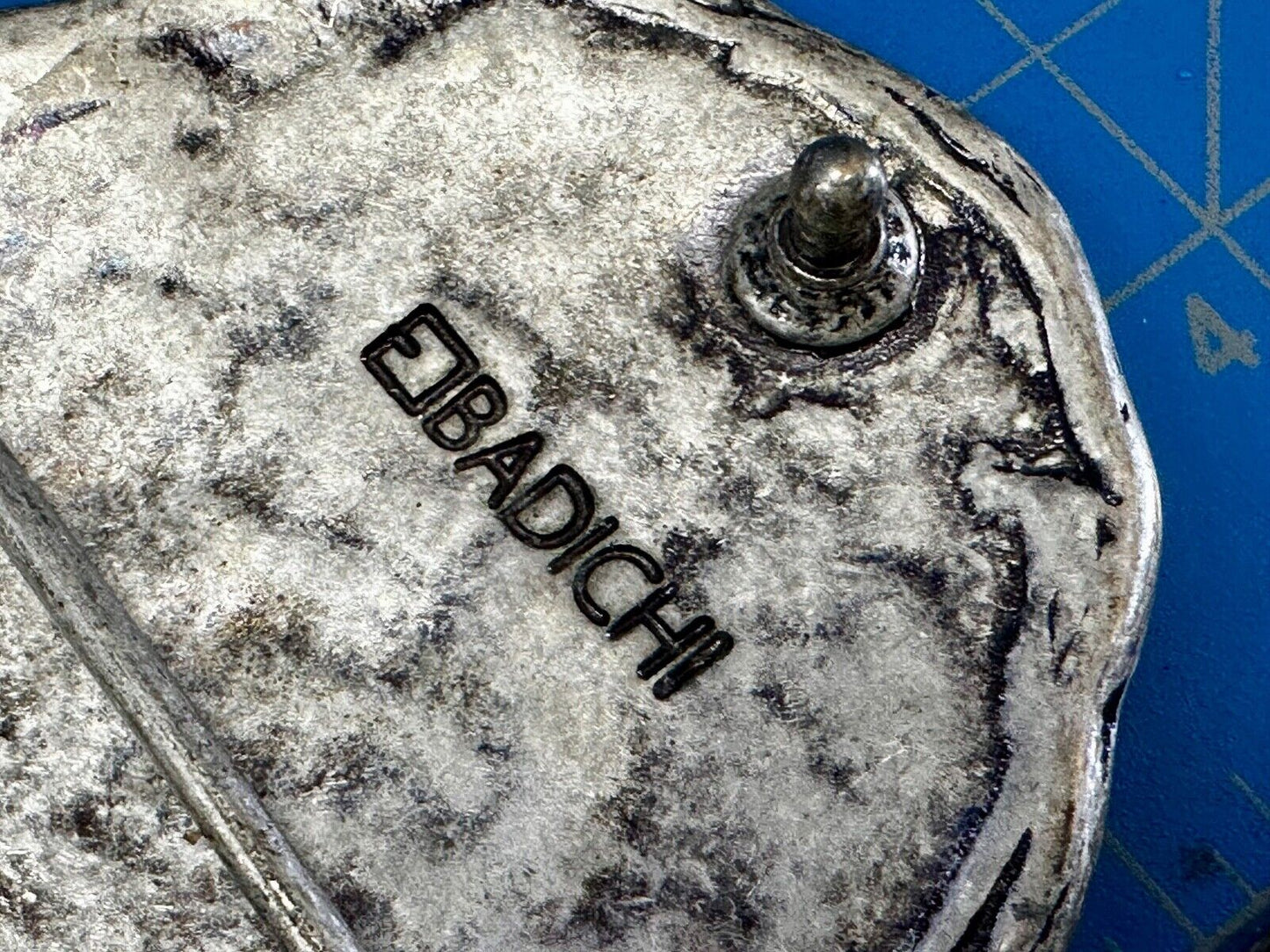 Badichi Replacement Silver Color Western Oval Belt Buckle