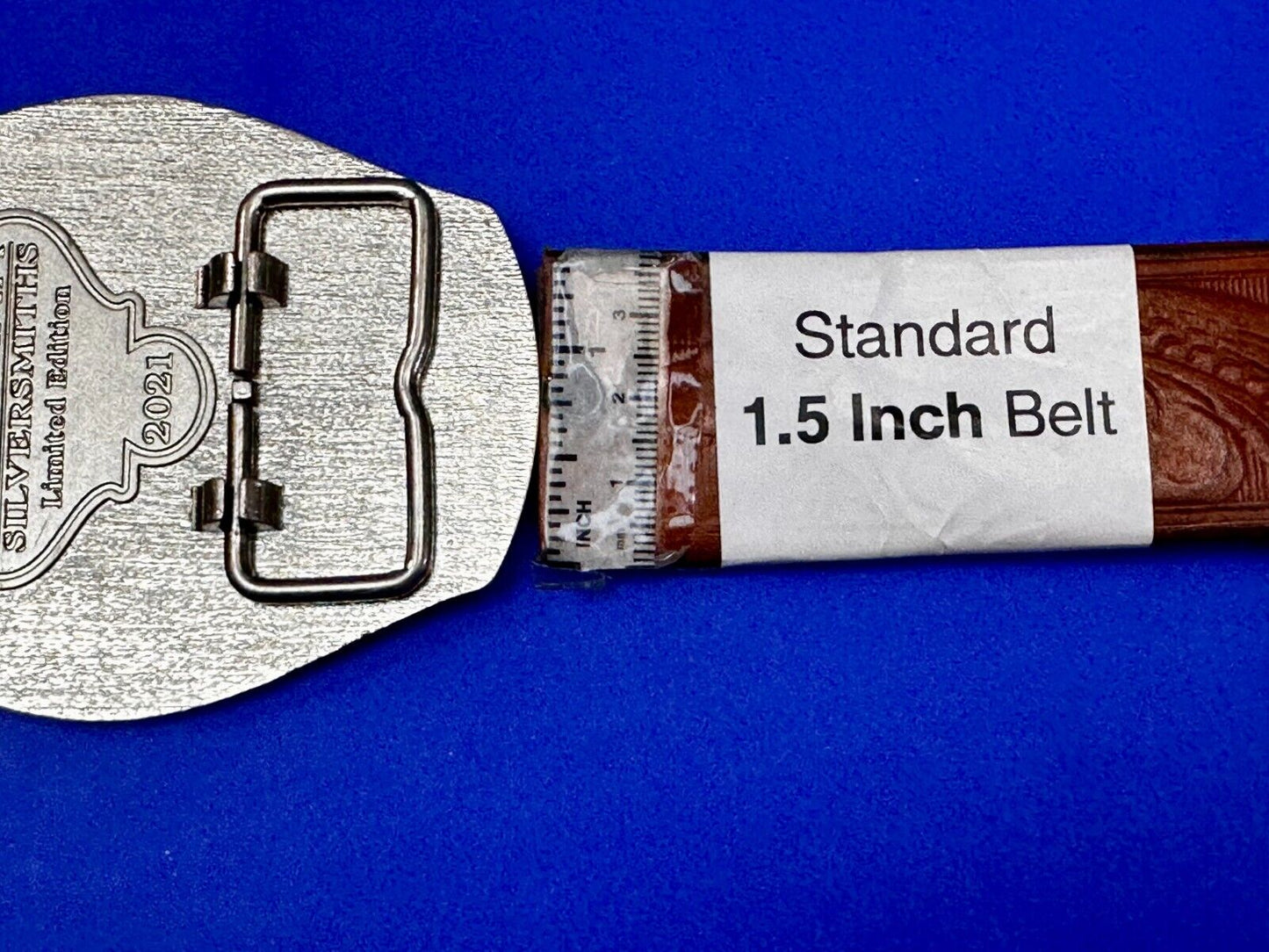 2021 Pendleton Whiskey Let'er Buck Rodeo Cowboy Montana Silversmiths Belt Buckle