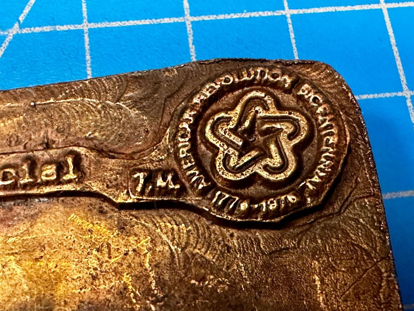 Bicentennial Wagon Train Pilgrimage Pennsylvania American Revolution Belt Buckle