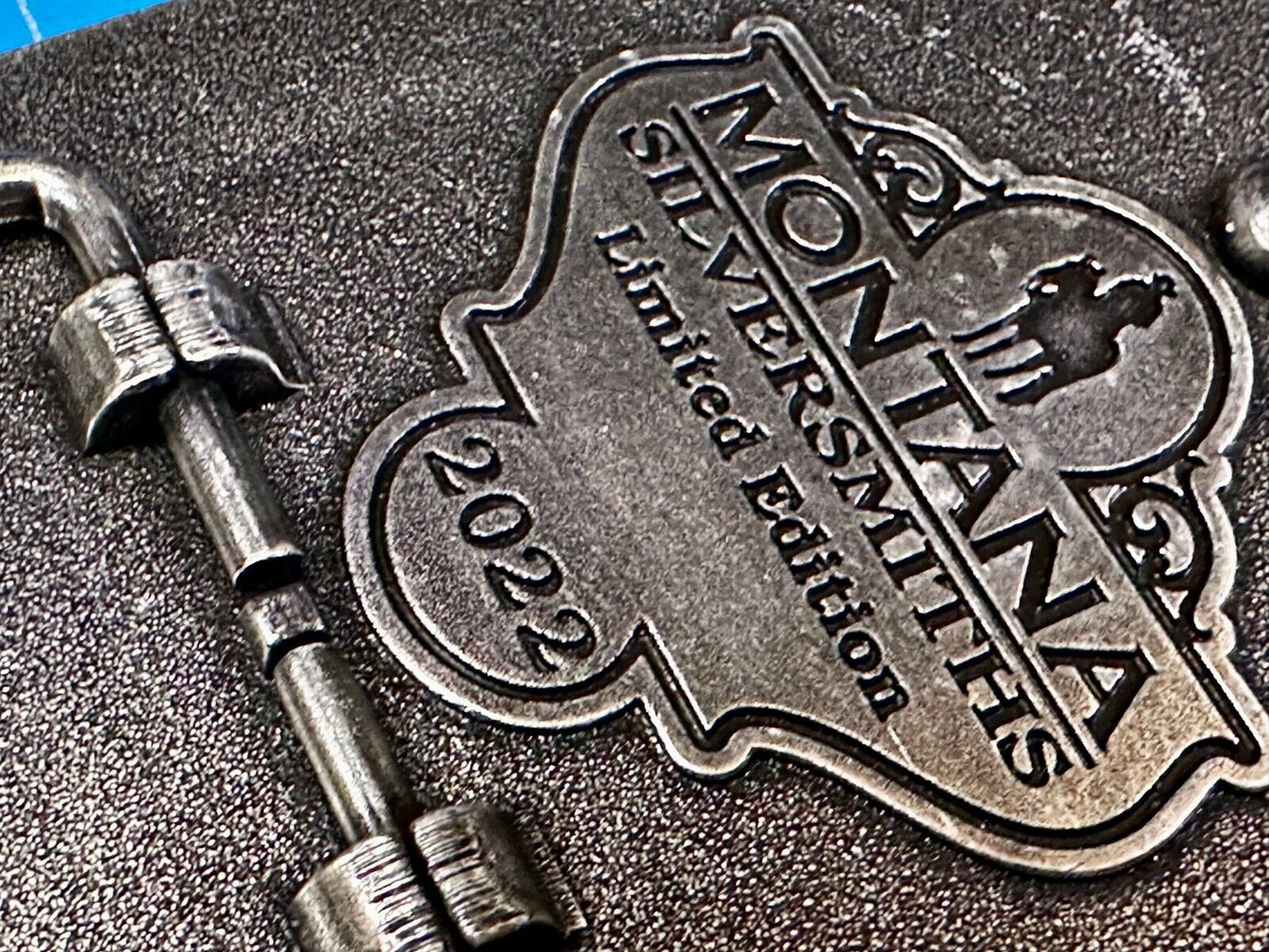 2022 Pendleton Whiskey Let'er Buck Rodeo Cowboy Montana Silversmiths Belt Buckle