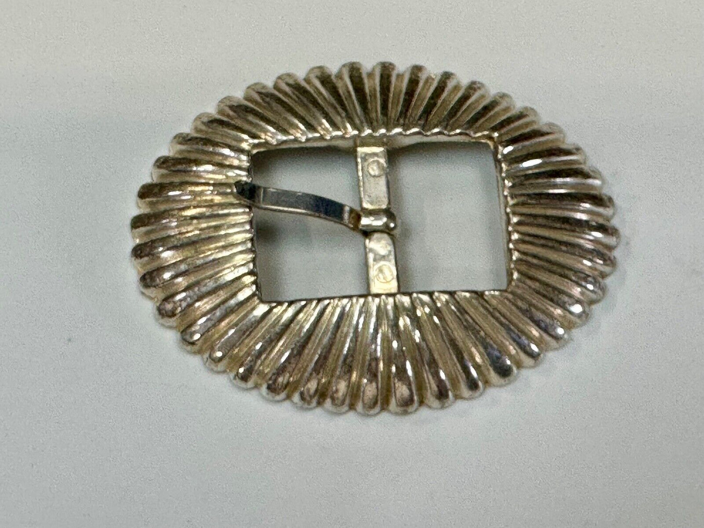 Taiwan SL marked oval center bar replacement belt buckle
