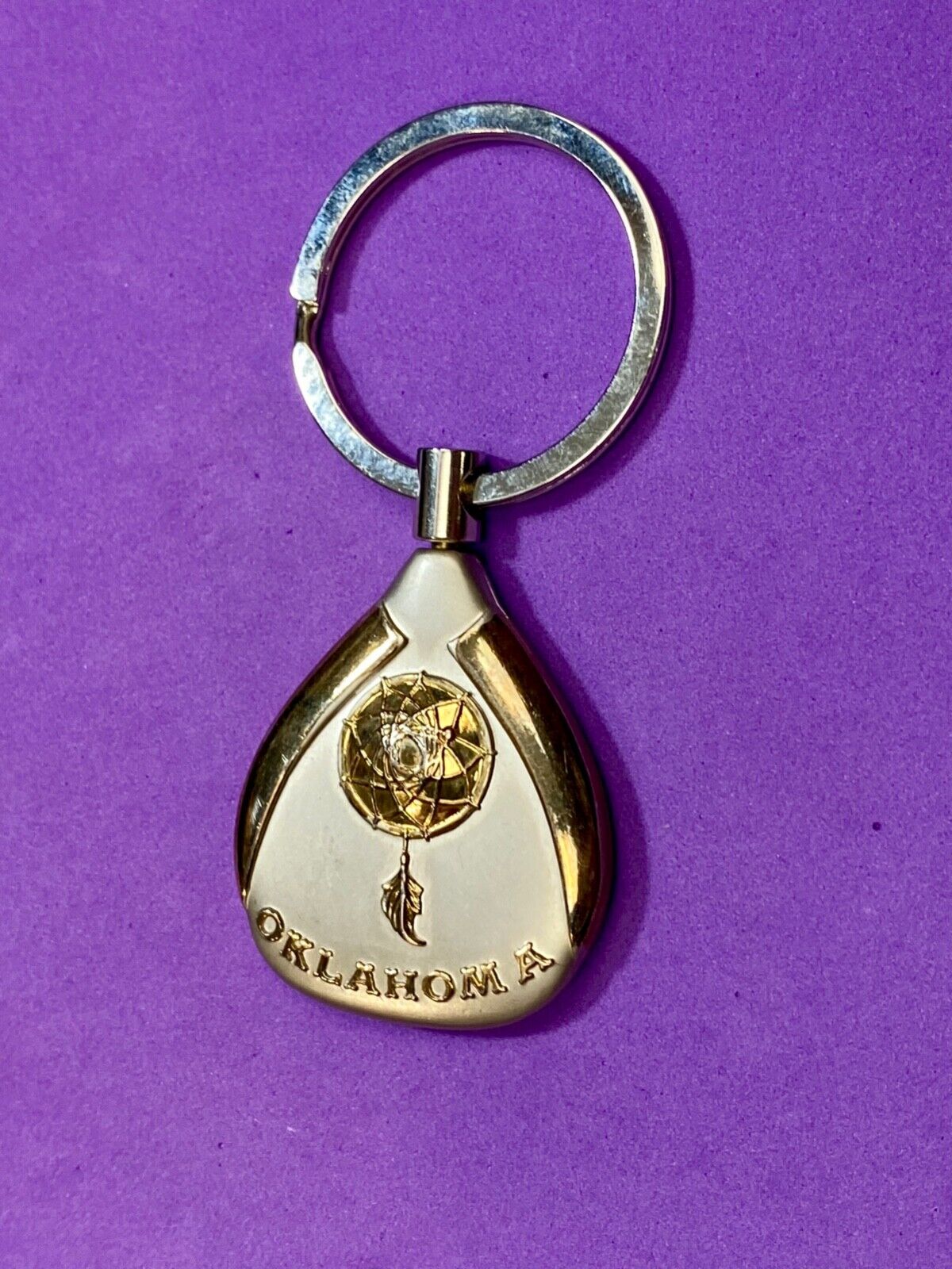 The Great State of Oklahoma keychain Souvenir Key Chain Key Ring