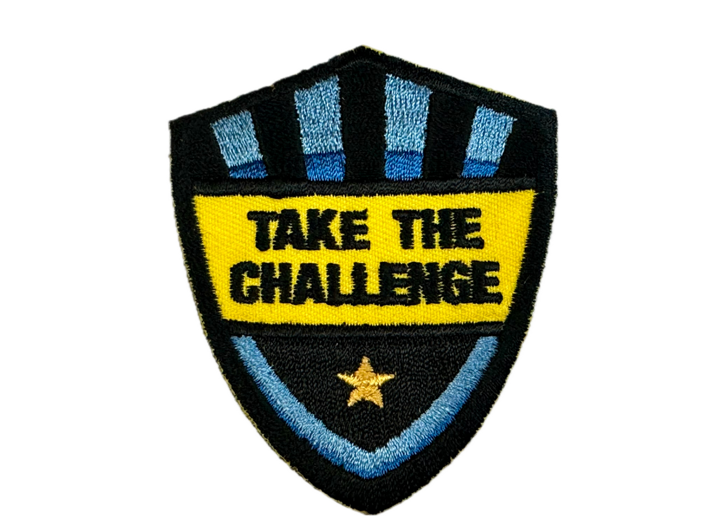 Take the Challenge Military Army Jacket Vest Patch