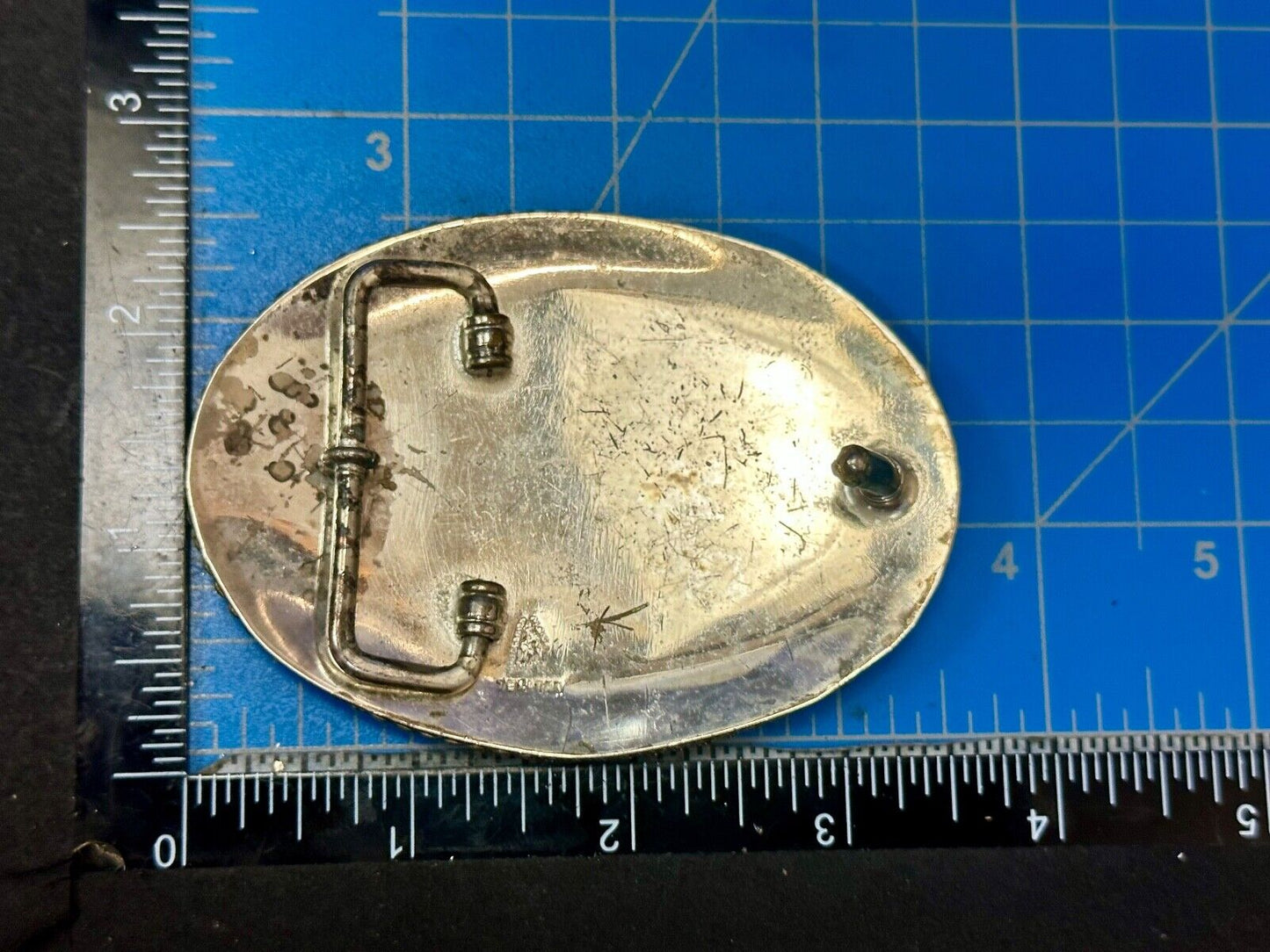 BARREL RACING TROPHY Blank Award Scrolls to engrave Vintage TEX TAN Belt Buckle