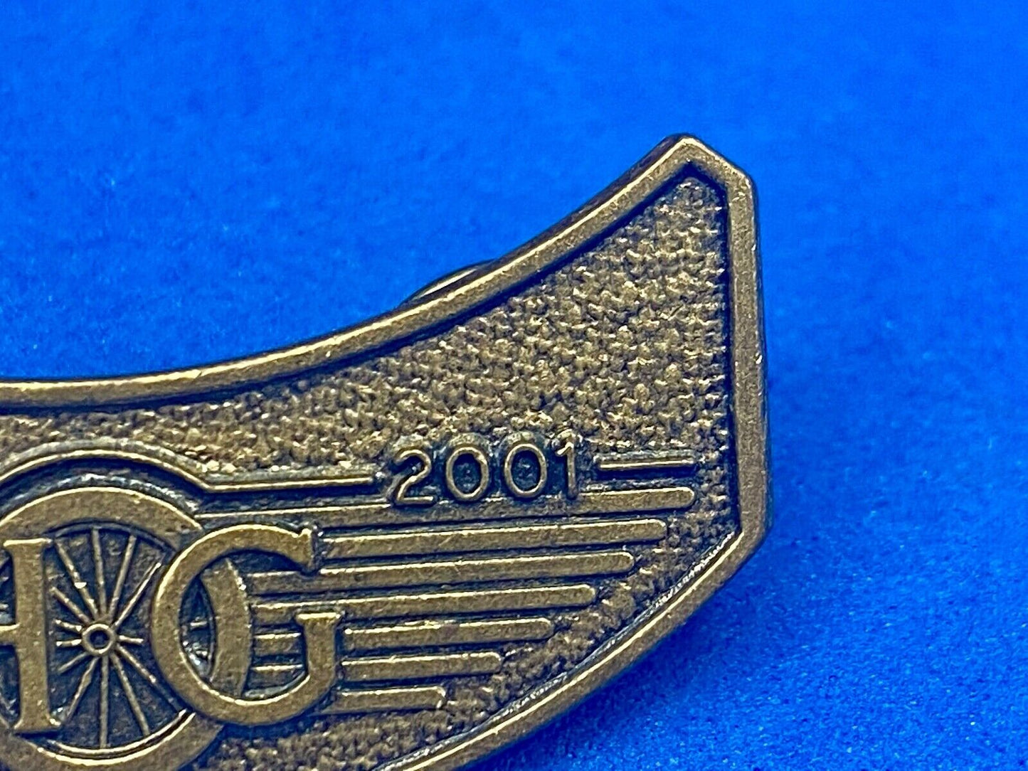 2001 Harley Davidson Motorcycles Hog Owners Group Jacket Vest Lapel Pin