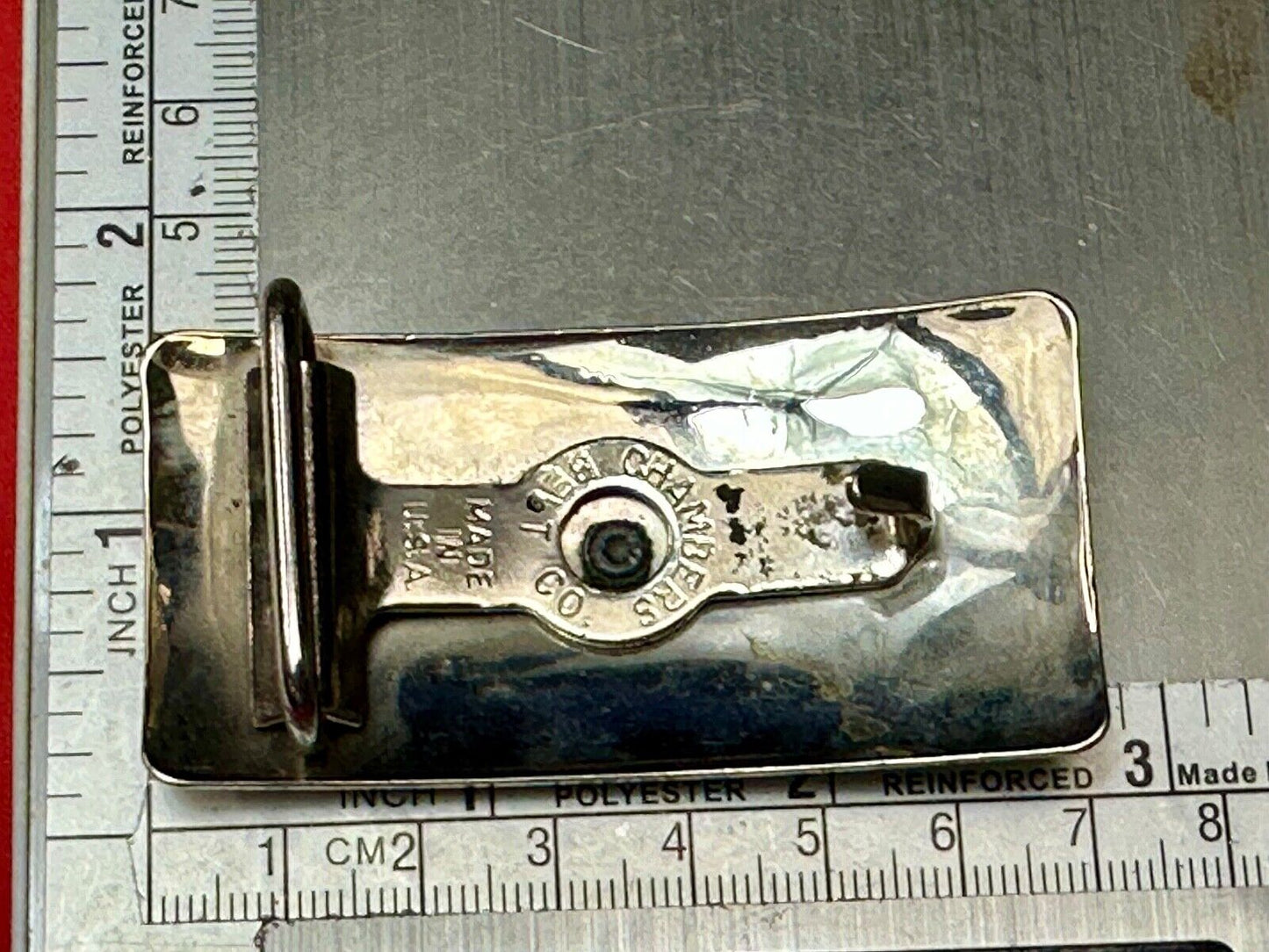 Vintage Chambers cowboy boots western cowboys cowgirls belt buckle