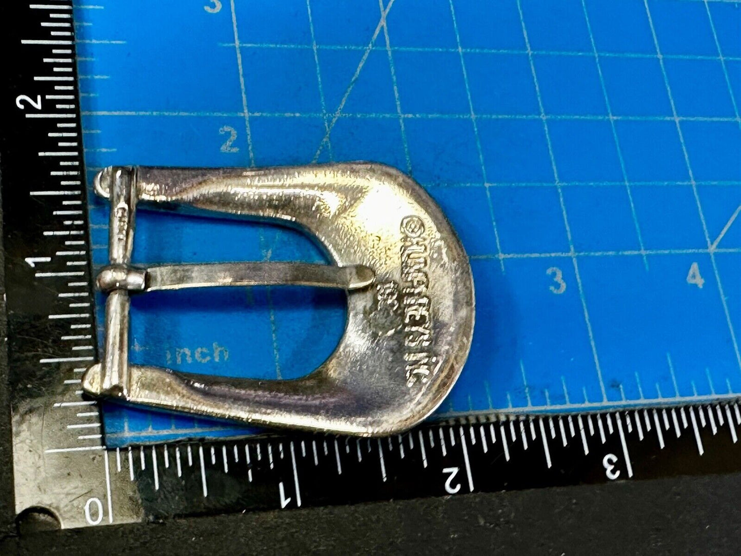 Vintage 90’s Ranger Style Silver Tone Replacement Western Humphreys Belt Buckle