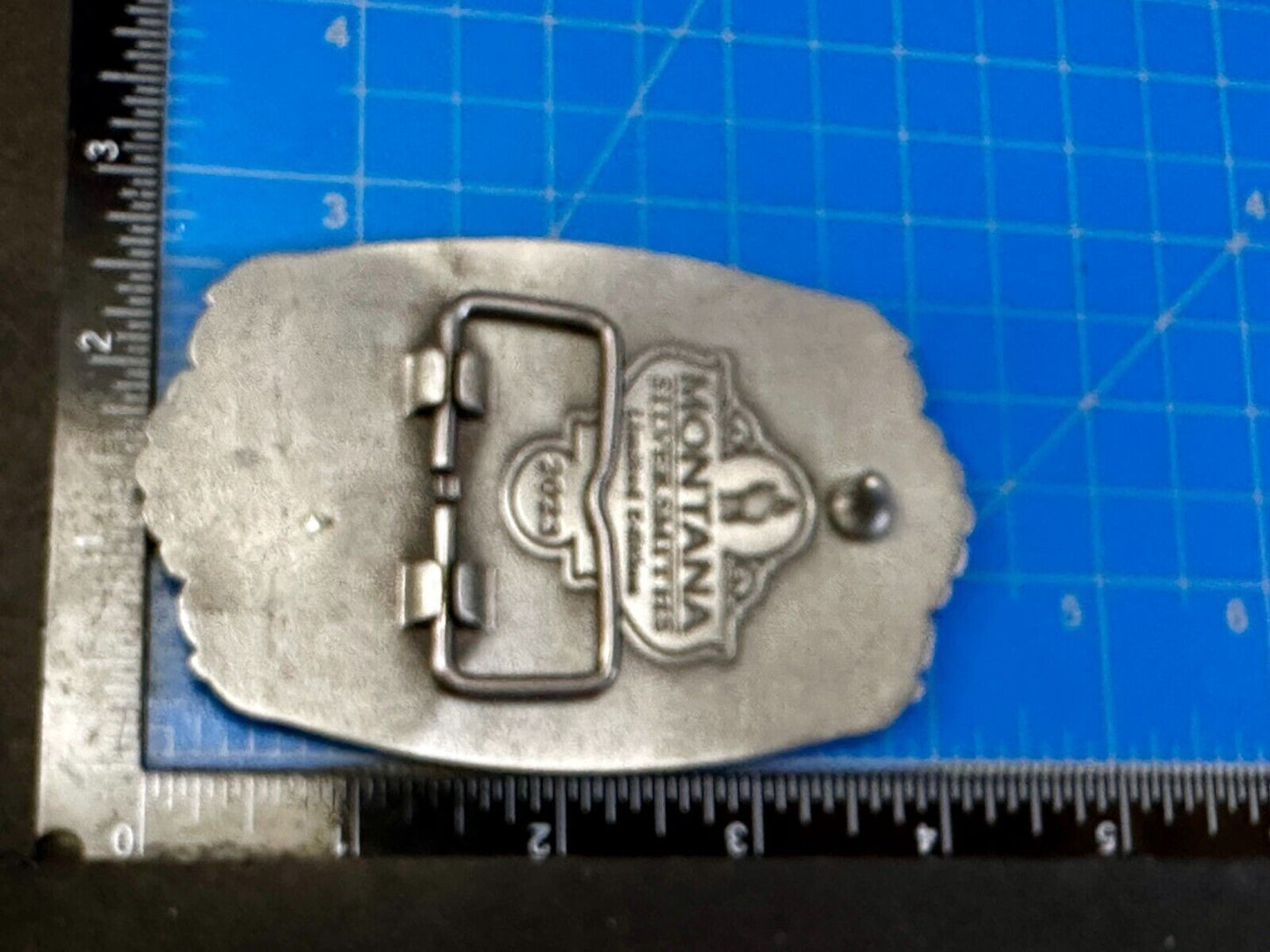 2023 Pendleton Whiskey Let'er Buck Rodeo Cowboy Montana Silversmiths Belt Buckle