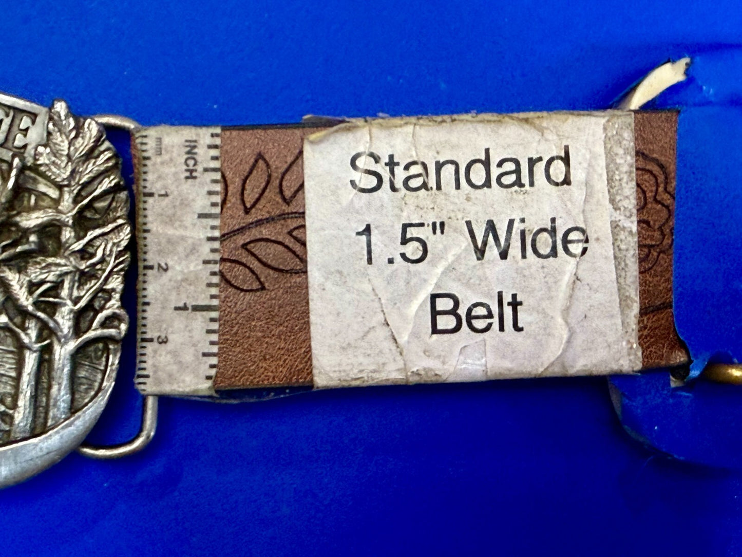 The Bald Eagle Minnesota Wildlife Commemorative 1986 Arrowhead Belt Buckle