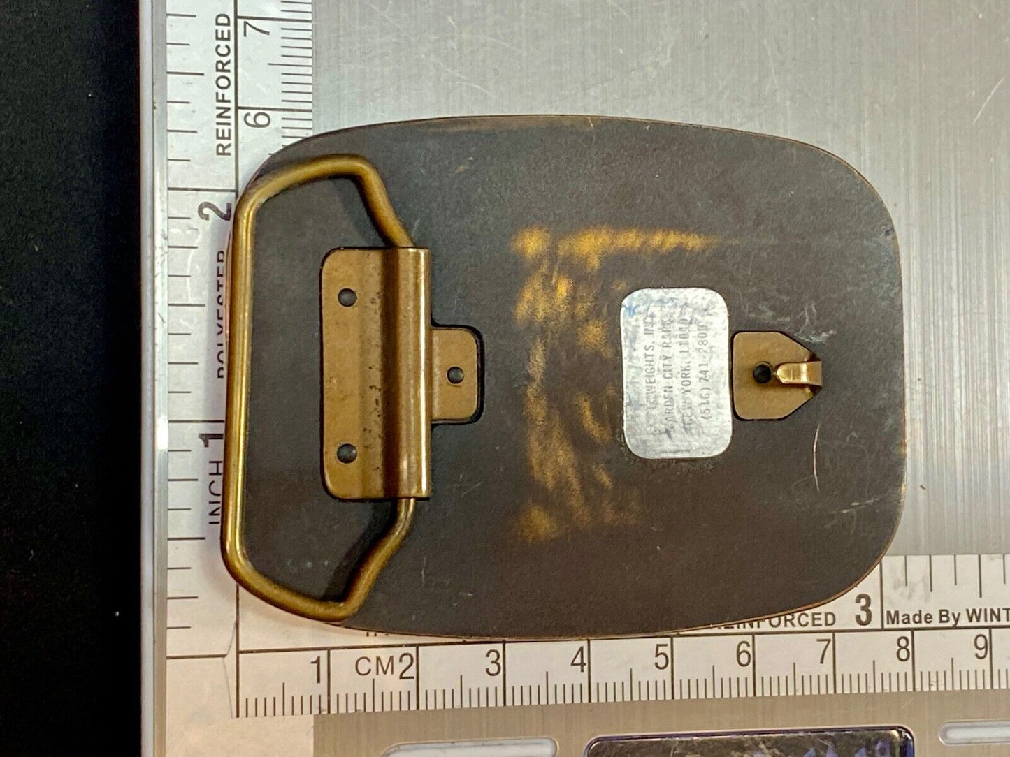 Vintage Ae Boggot And Sons Company Safety Award Belt Buckle