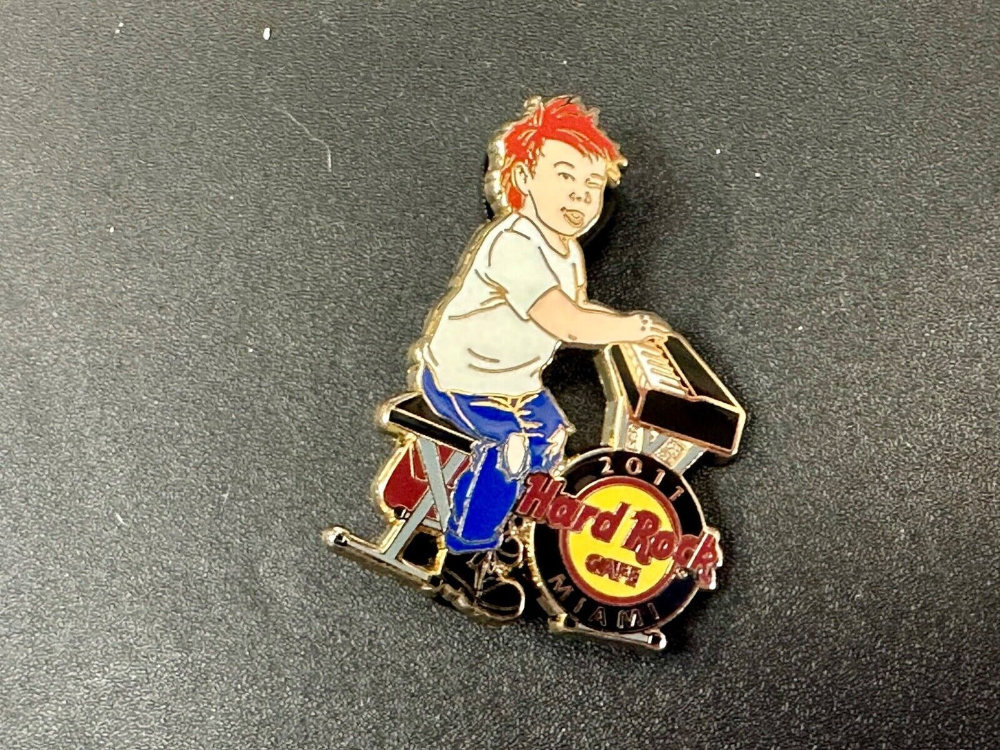 2011 Miami FL Keyboard Player Hard Rock Cafe Baby Rocker collectors pin
