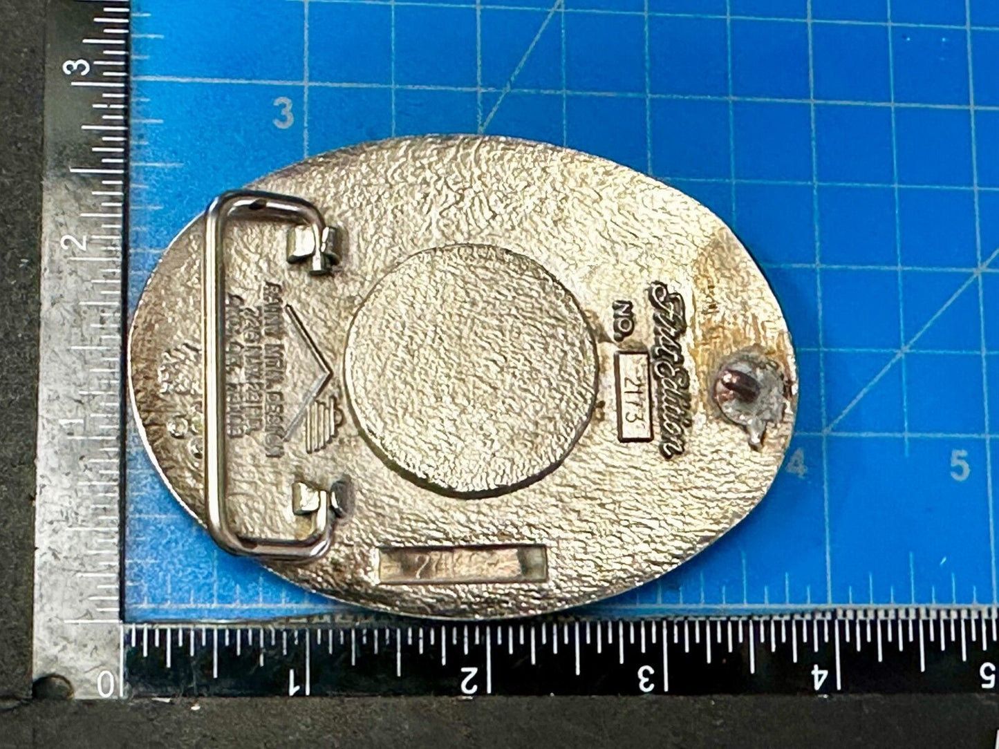 American John F Kennedy President Coin Belt Buckle First Edition #2173 ADM