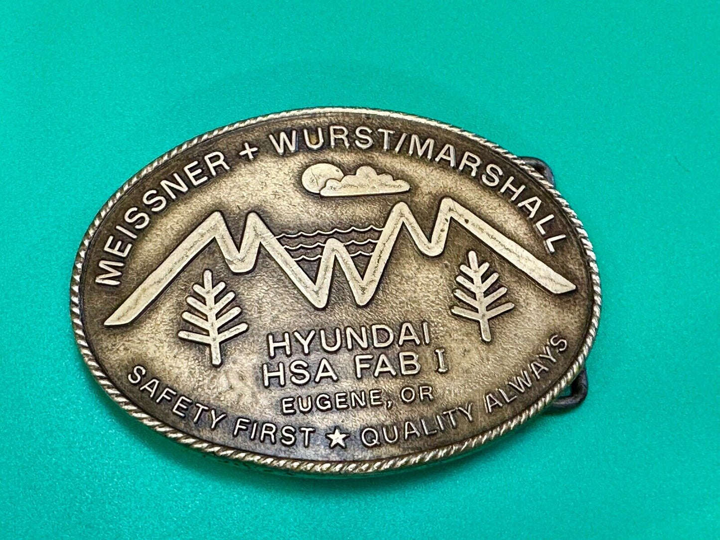 belt buckle Hyundai HSA FAB