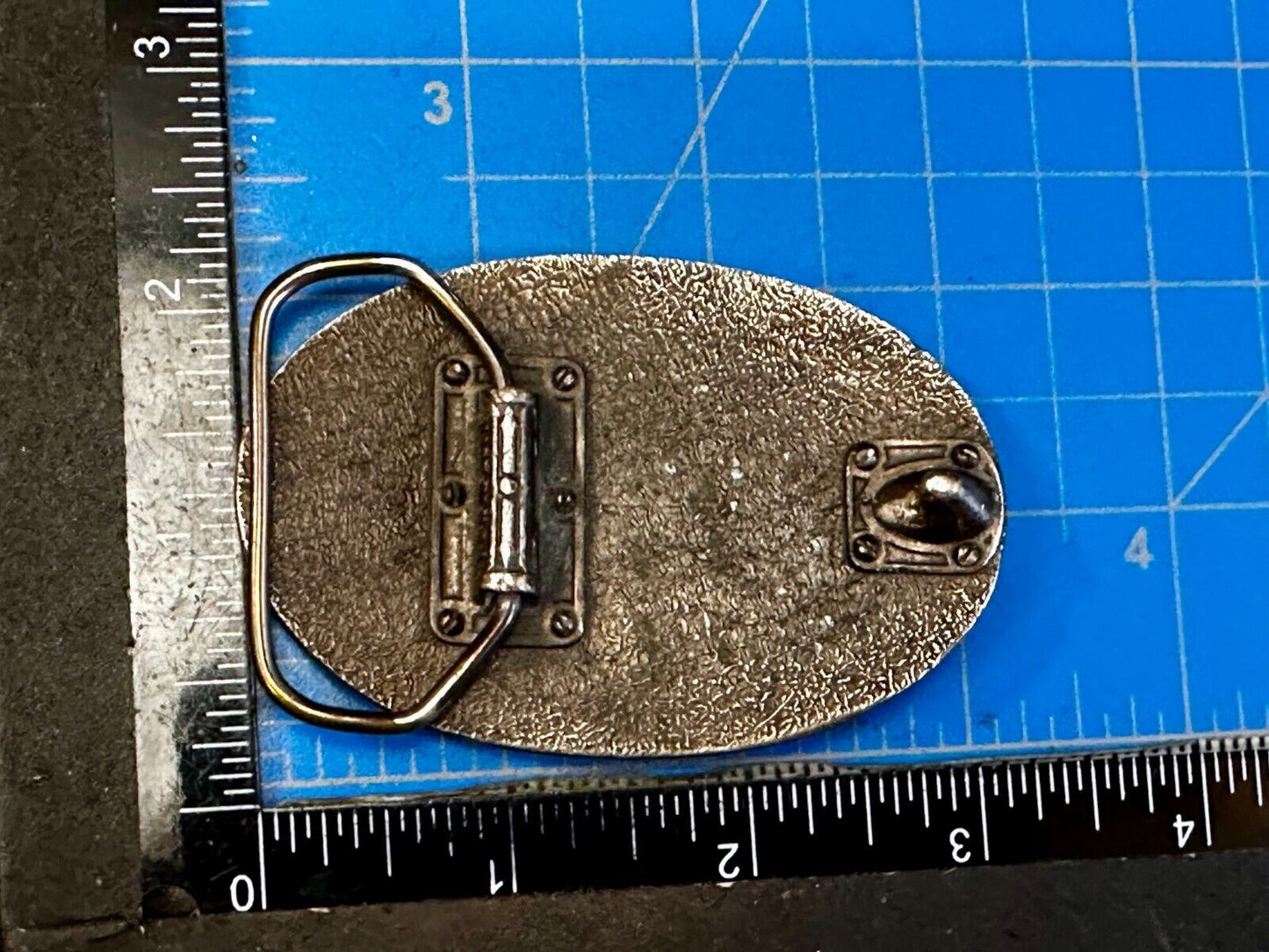 1992 Bass Anglers Sportsman Society Club 25th Anniversary Fishing Belt Buckle