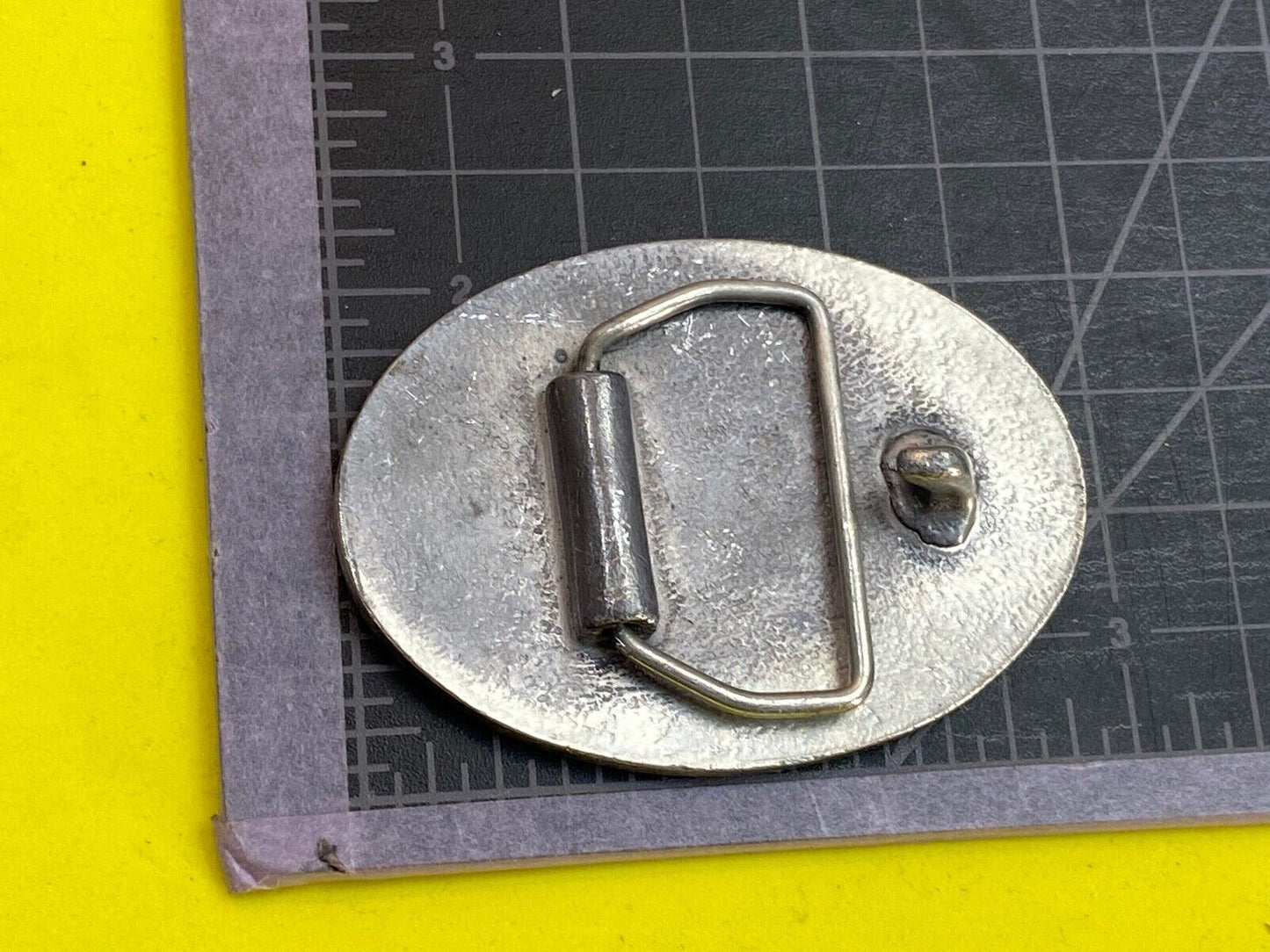 Tenneco Minerals 1989 Gold Strike Belt Buckle - St George Utah