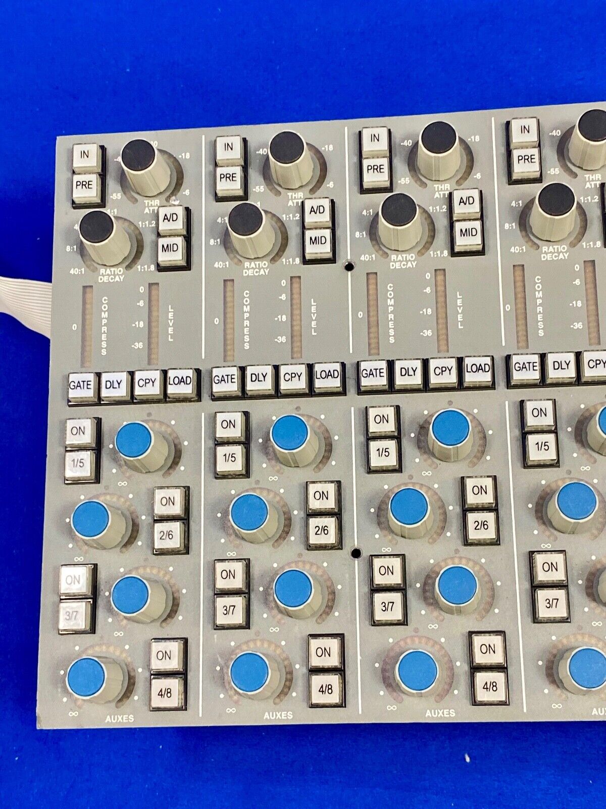 Aux Tile from Solid State Logic Aysis Air + SSL A Series Console Mixer
