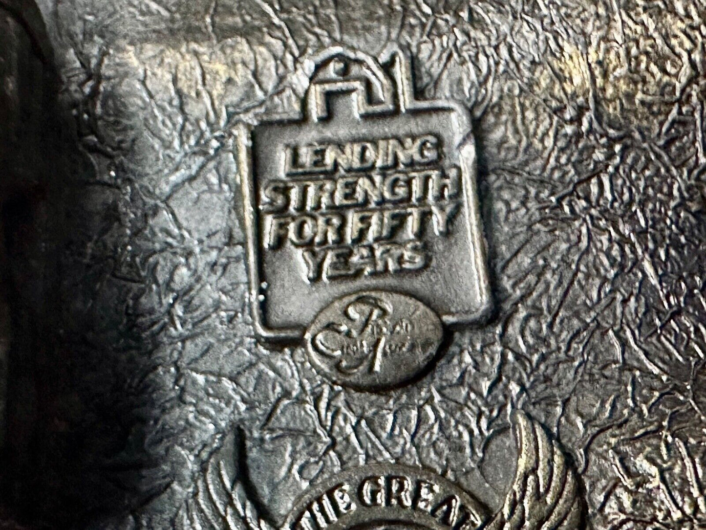 The First PCA loan Production Credit - Vintage The Great American Belt Buckle Co