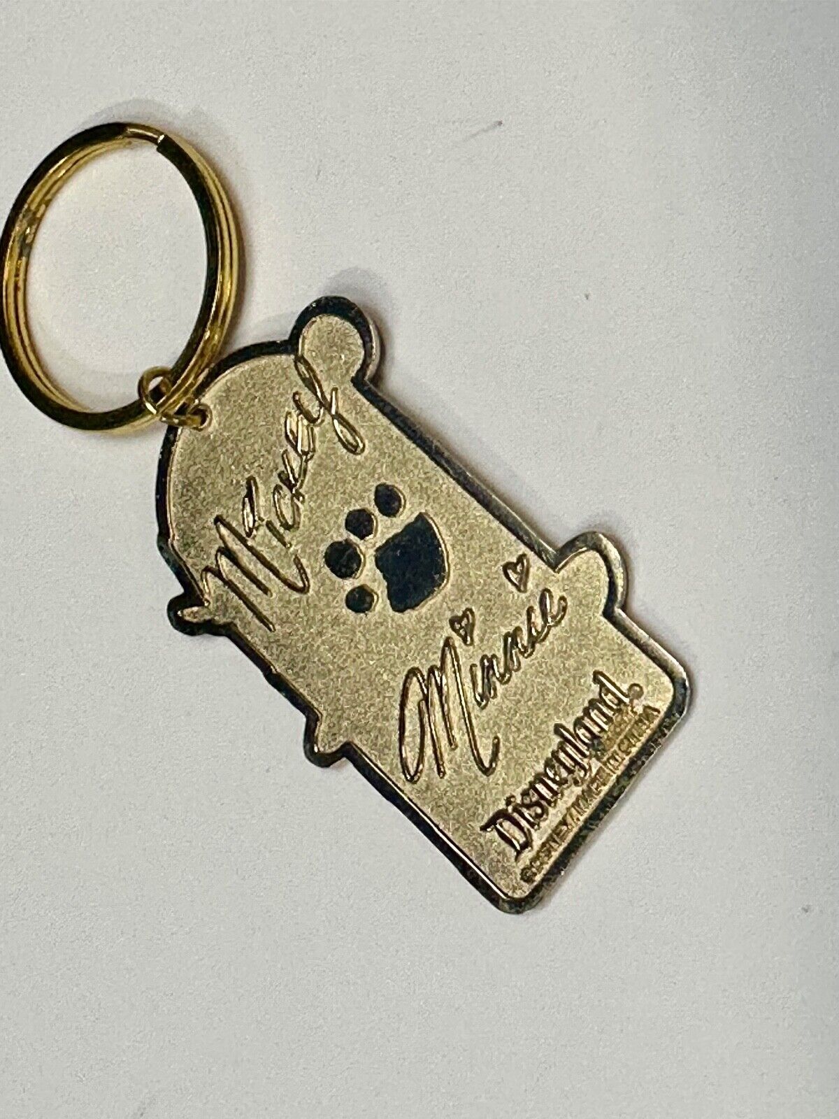 BFF Mickey, Mine and Pluto best friends Disneyland Keychain - Key Ring Chain
