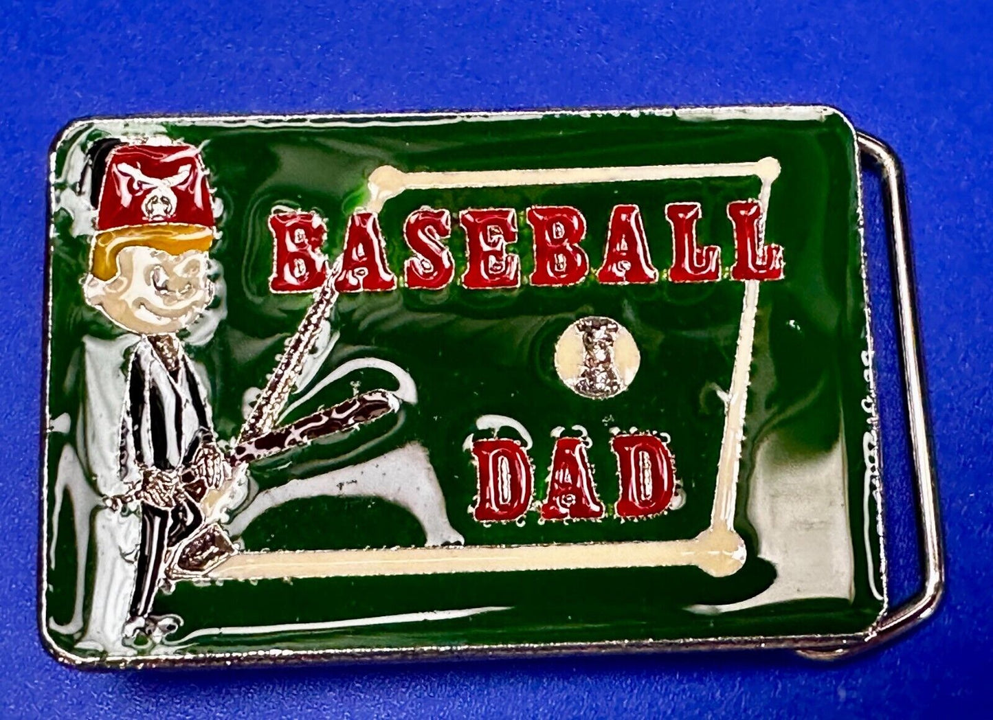 Baseball Dad - Ultimate Sports Fathers Day Perfect Gift Belt Buckle by Sabbar