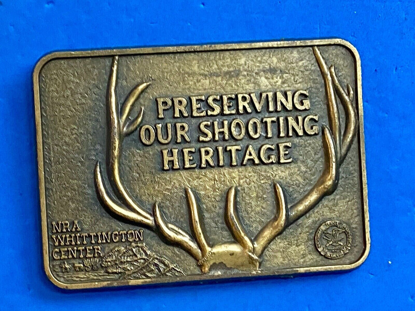 Belt Buckle Preserving shooting Heritage Gun Owners National Rifle Association