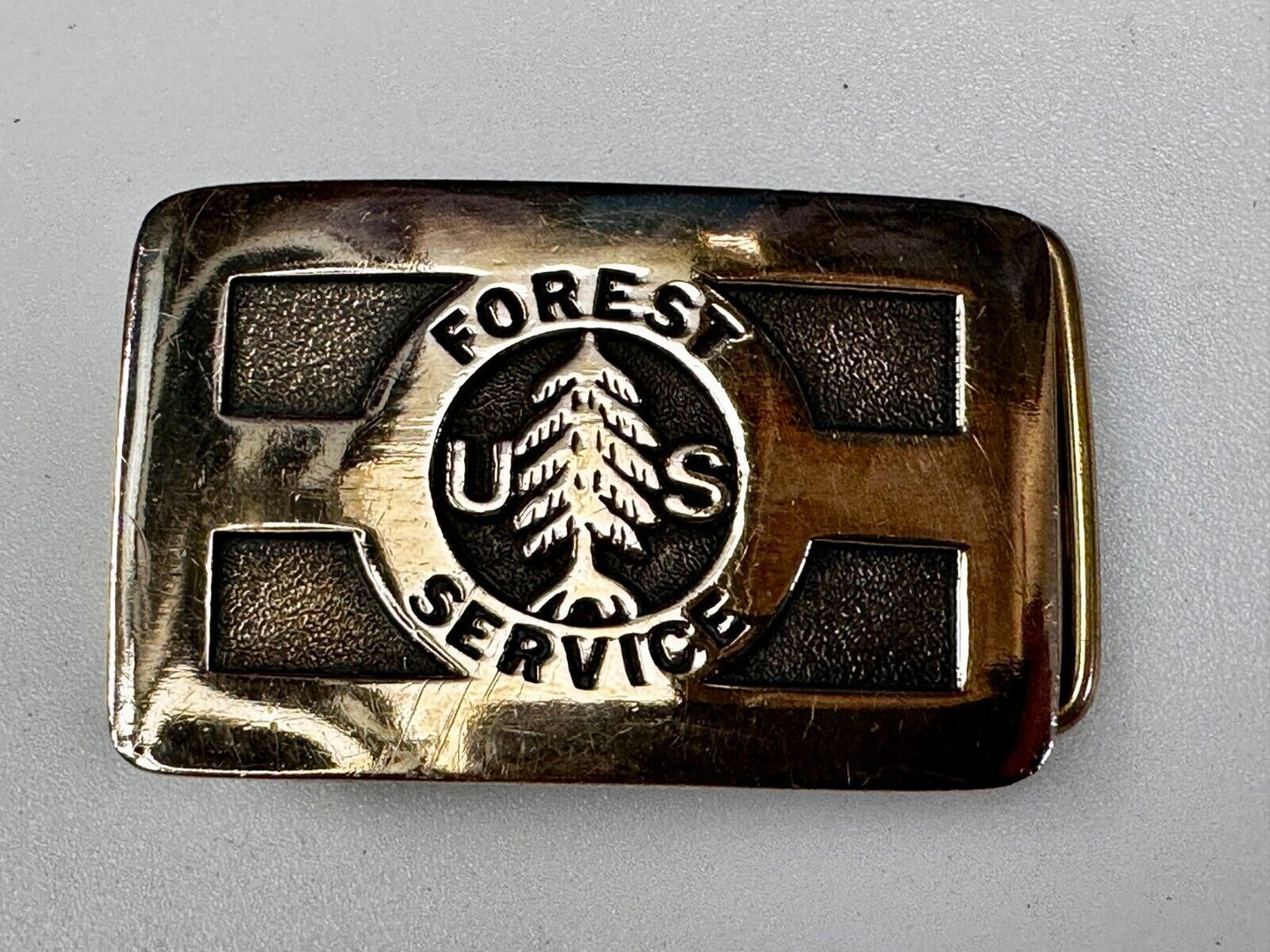 US Forest Service Vintage 1979 Commemorative Belt Buckle by Western Heritage Co