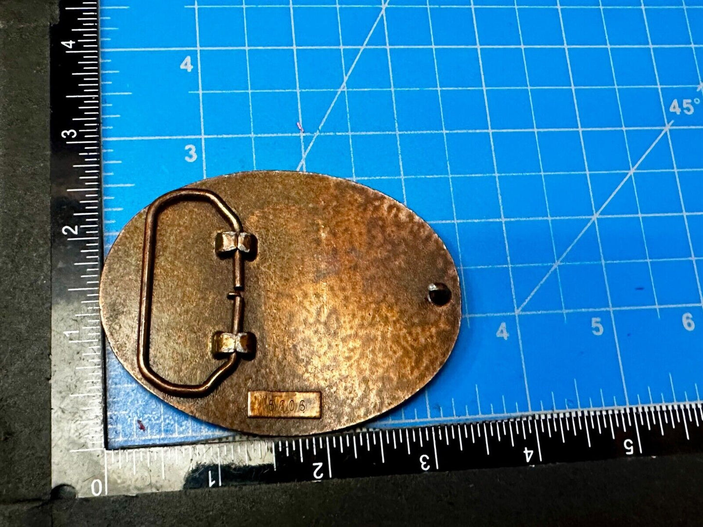 Trail of Tears Southwest Indian Children's Fund Vintage numbered Belt Buckle