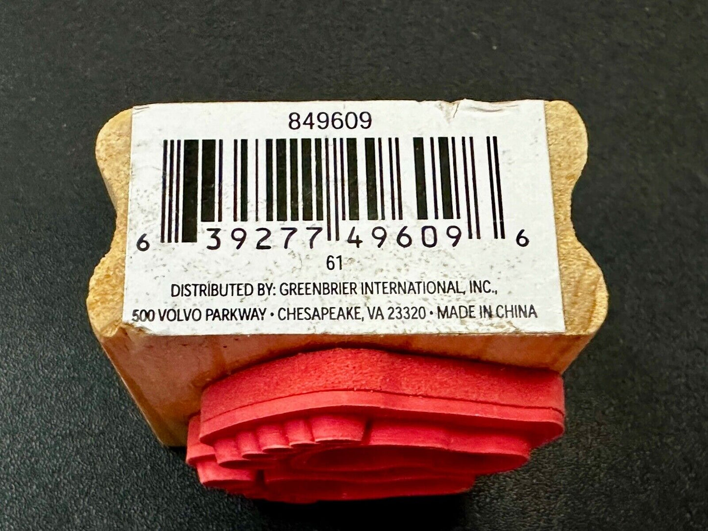 Baby Footprints Feet - NOS 1.5" Rubber Stamp for Crafting and Card Making