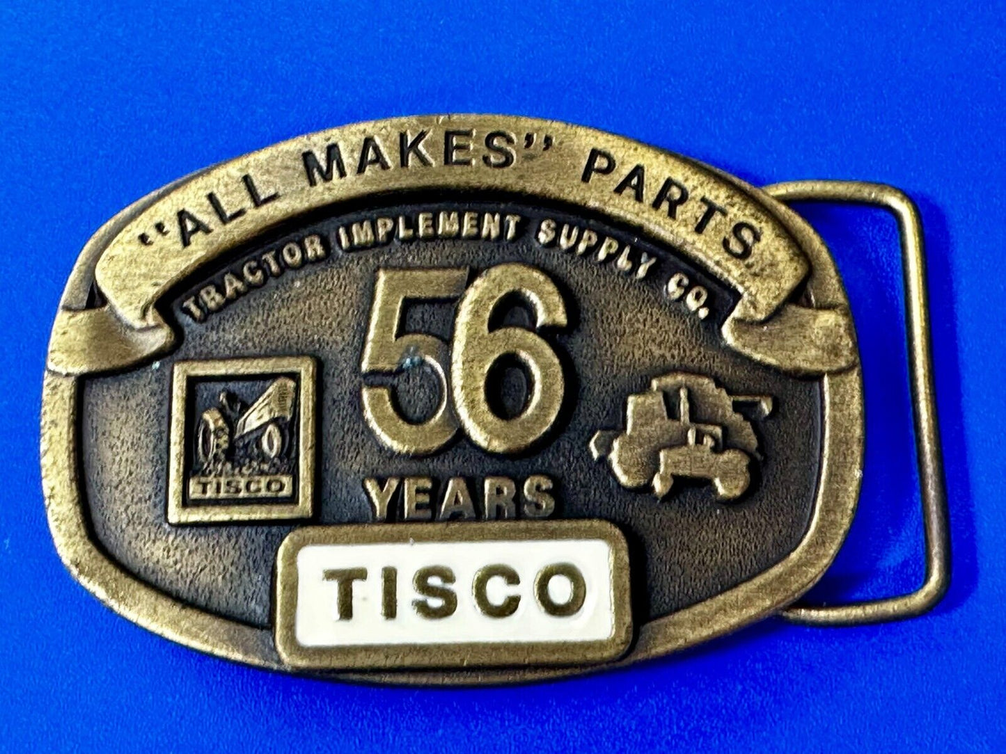 TISCO 56 Years - All Makes Parts NOS Tractor Implement Supply Belt Buckle