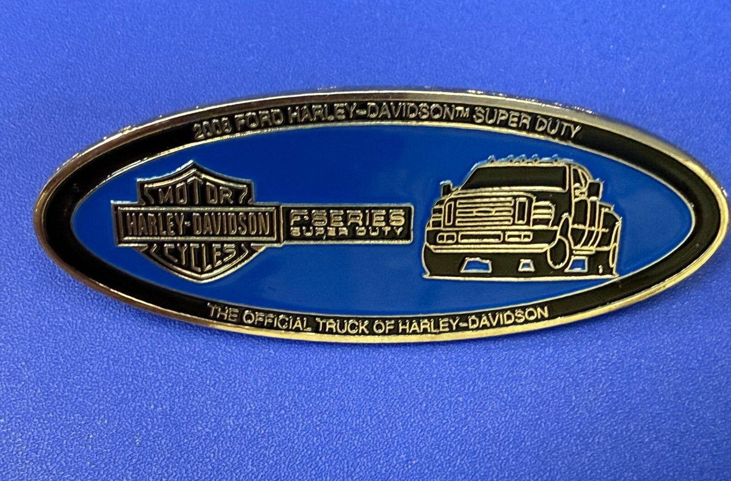 2008 Ford Harley Davidson Super Duty F-Series Collectors Pin Official Truck