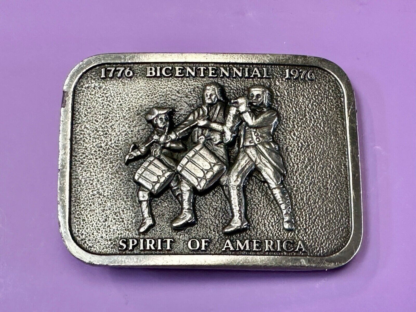 The Spirit of 76 - Patriotic American USA Marching Band Bergamot belt buckle