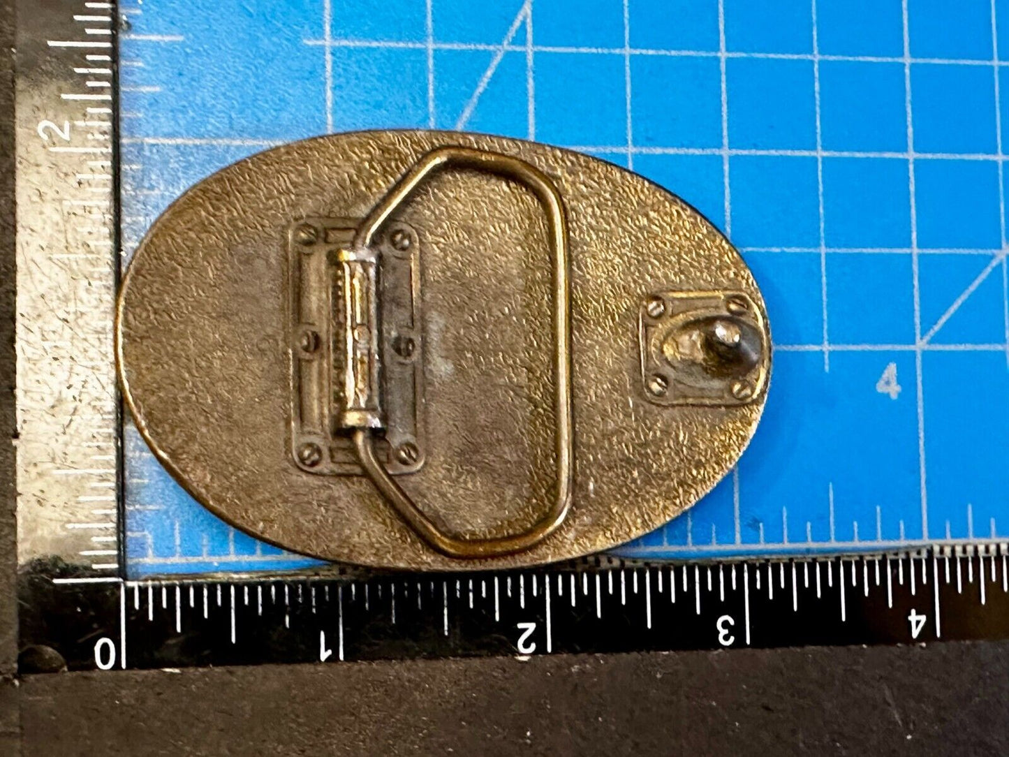 1992 Bass Anglers Sportsman Society Club 25th Anniversary Fishing Belt Buckle