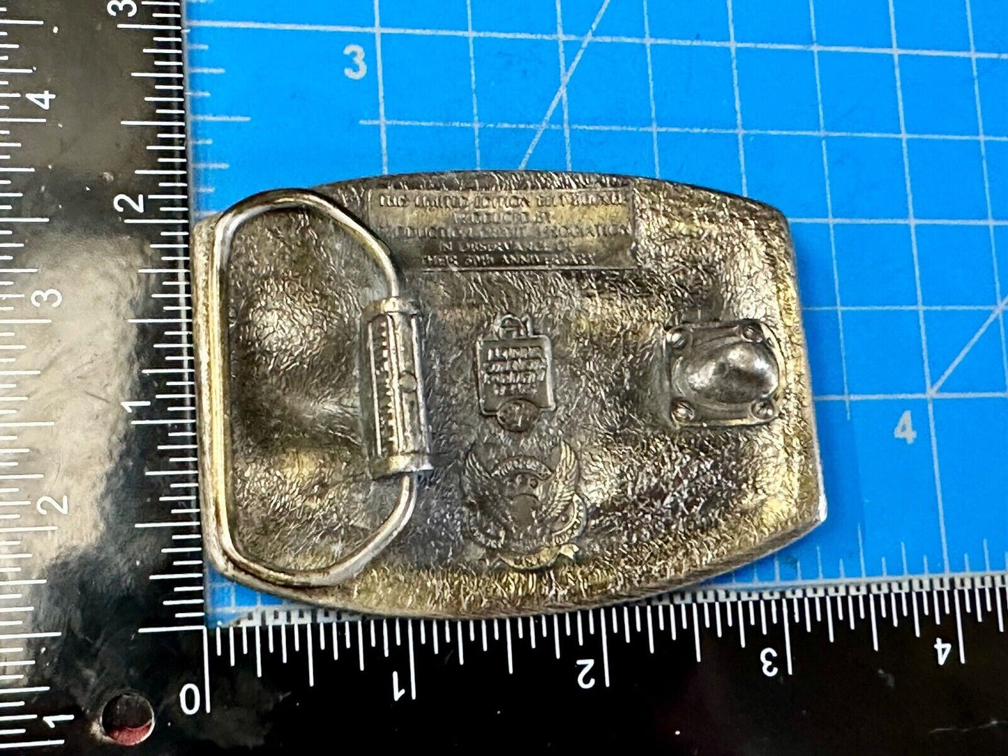The First PCA loan Production Credit - Vintage The Great American Belt Buckle Co