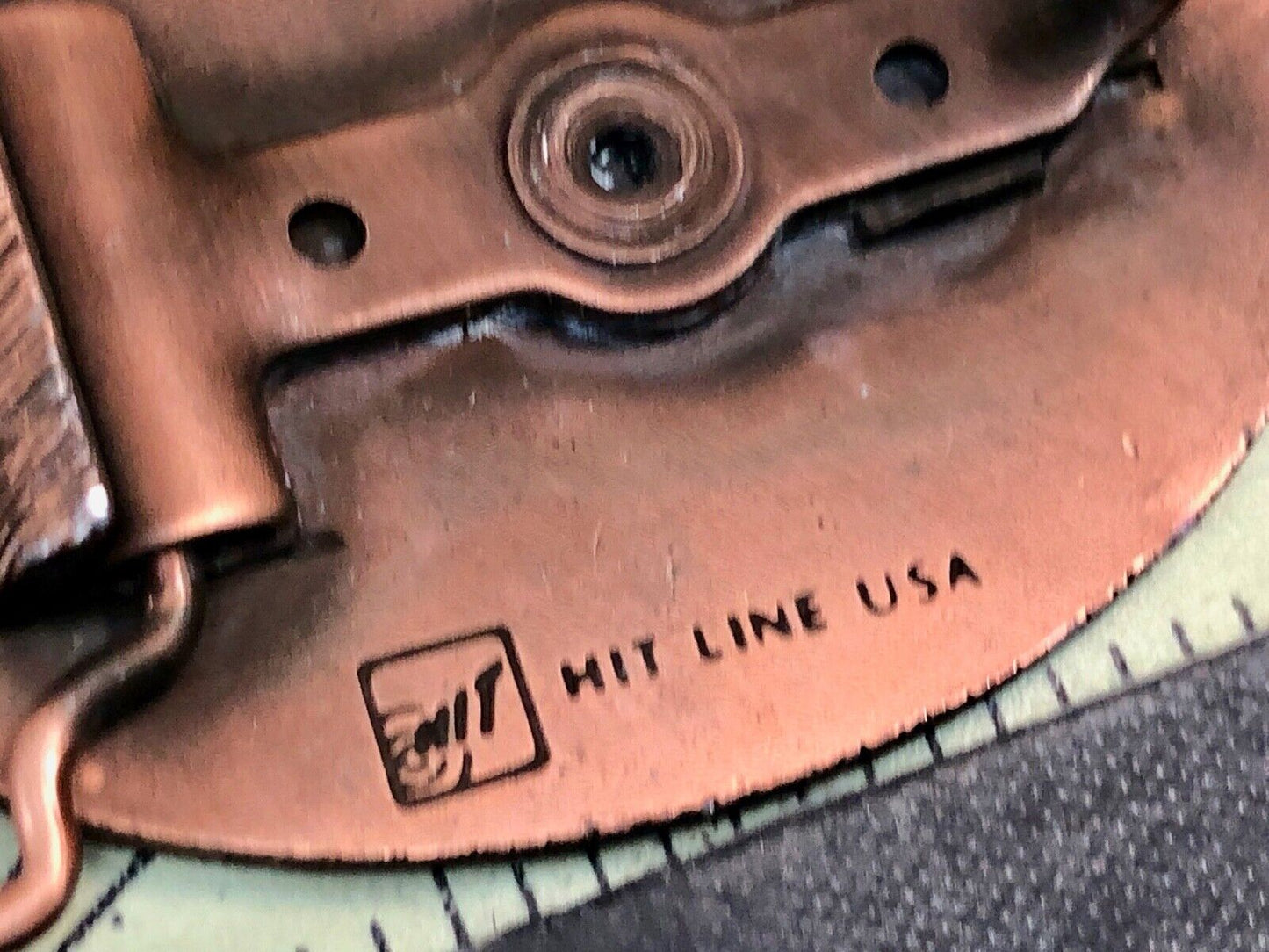 Anixter Mining Cable Specialists company promotional belt buckle by Hit Line