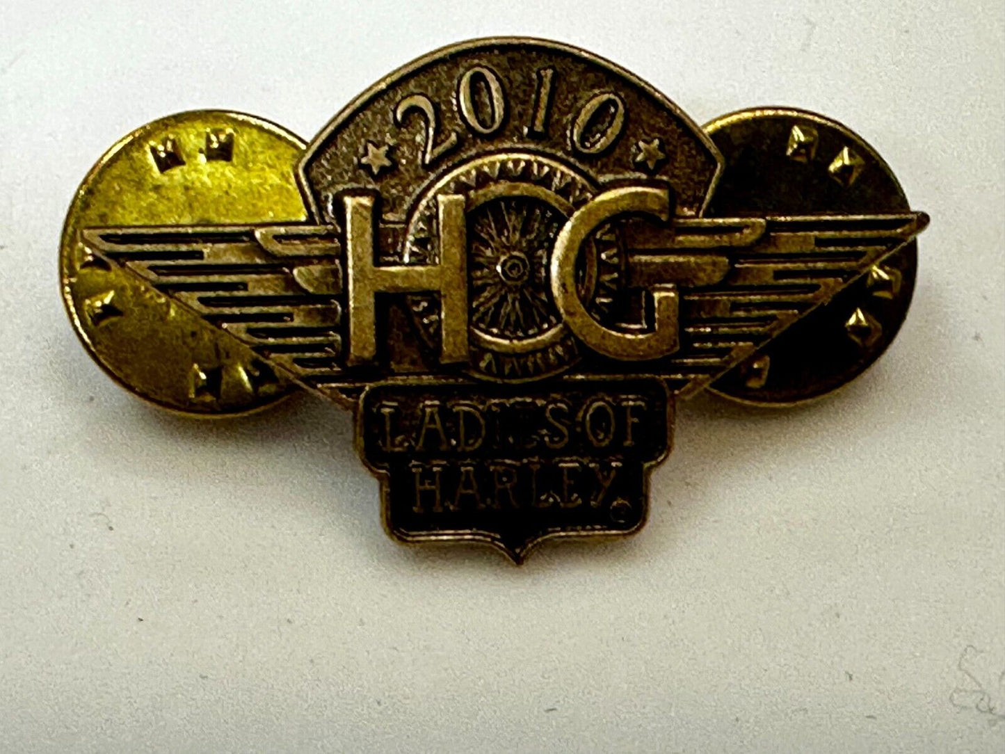 2010 Ladies of Harley Davidson Owners Group HOG Pin for Jacket or Vest