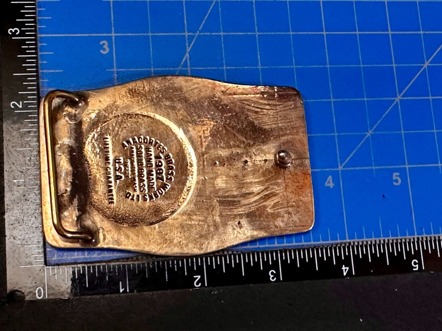 AWPPW Paper Union - Guard Well The Democratic Rights of Your Members Belt Buckle
