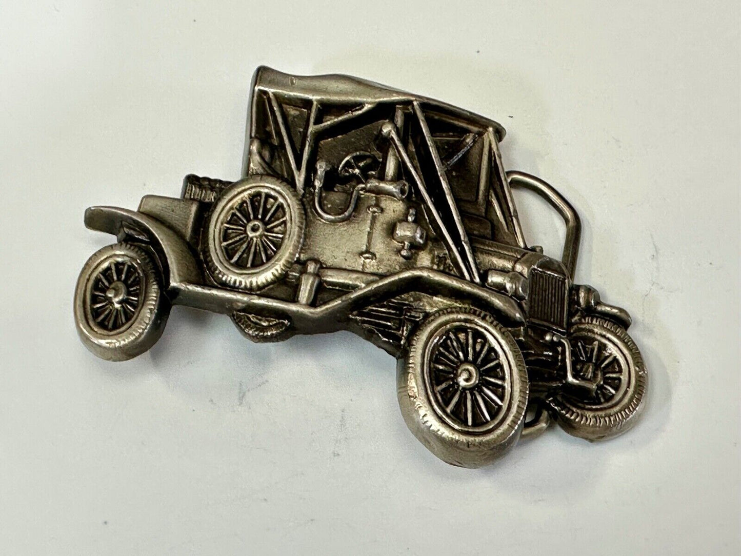 vintage Car Collectors Auto 30's? Cutout car shaped belt buckle