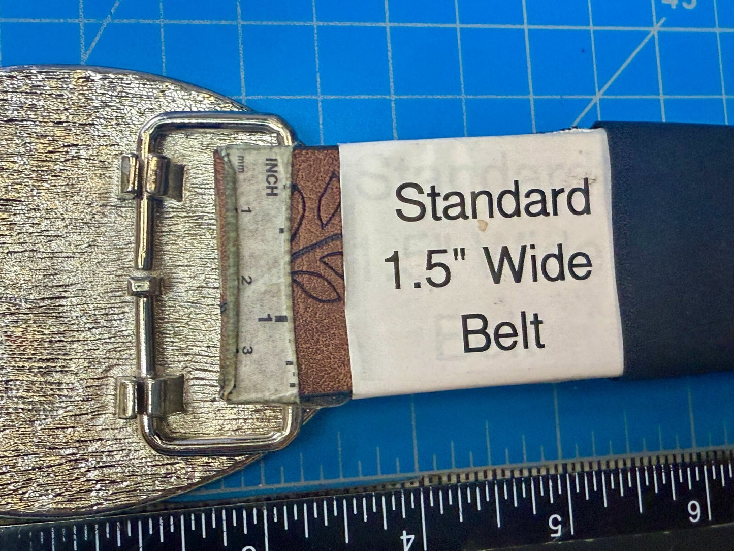 American Pride - Patriotic USA United States Flag and Eagle Western Belt Buckle