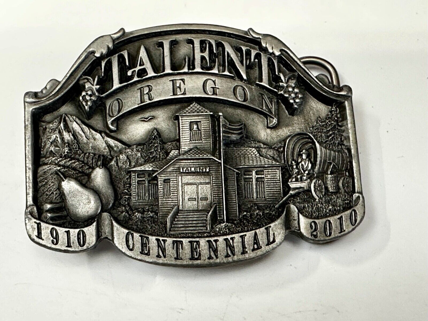 Talent Oregon 2010 Centennial Celebration Belt Buckle by Dakota Sales
