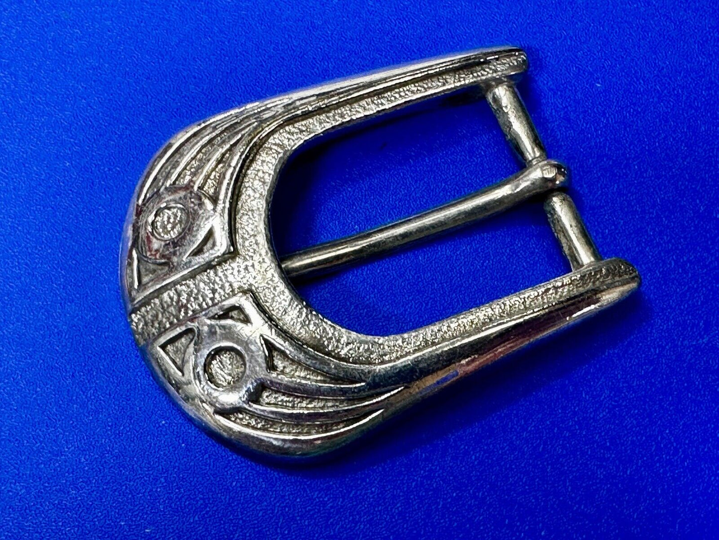 Vintage 90’s Ranger Style Silver Tone Replacement Western Humphreys Belt Buckle
