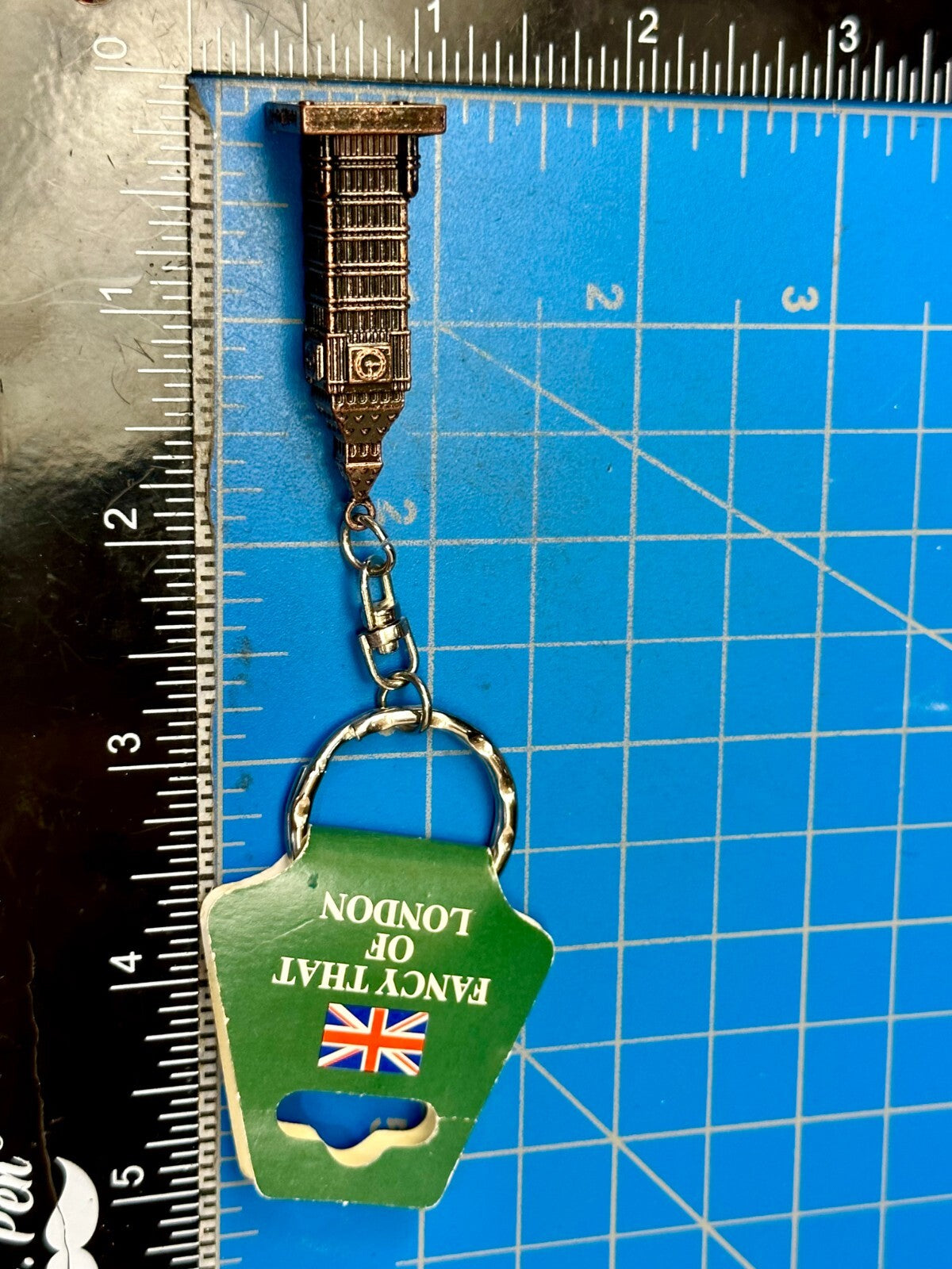 Big Ben Fancy That of London Souvenir Gift Keychain - Key Ring Chain