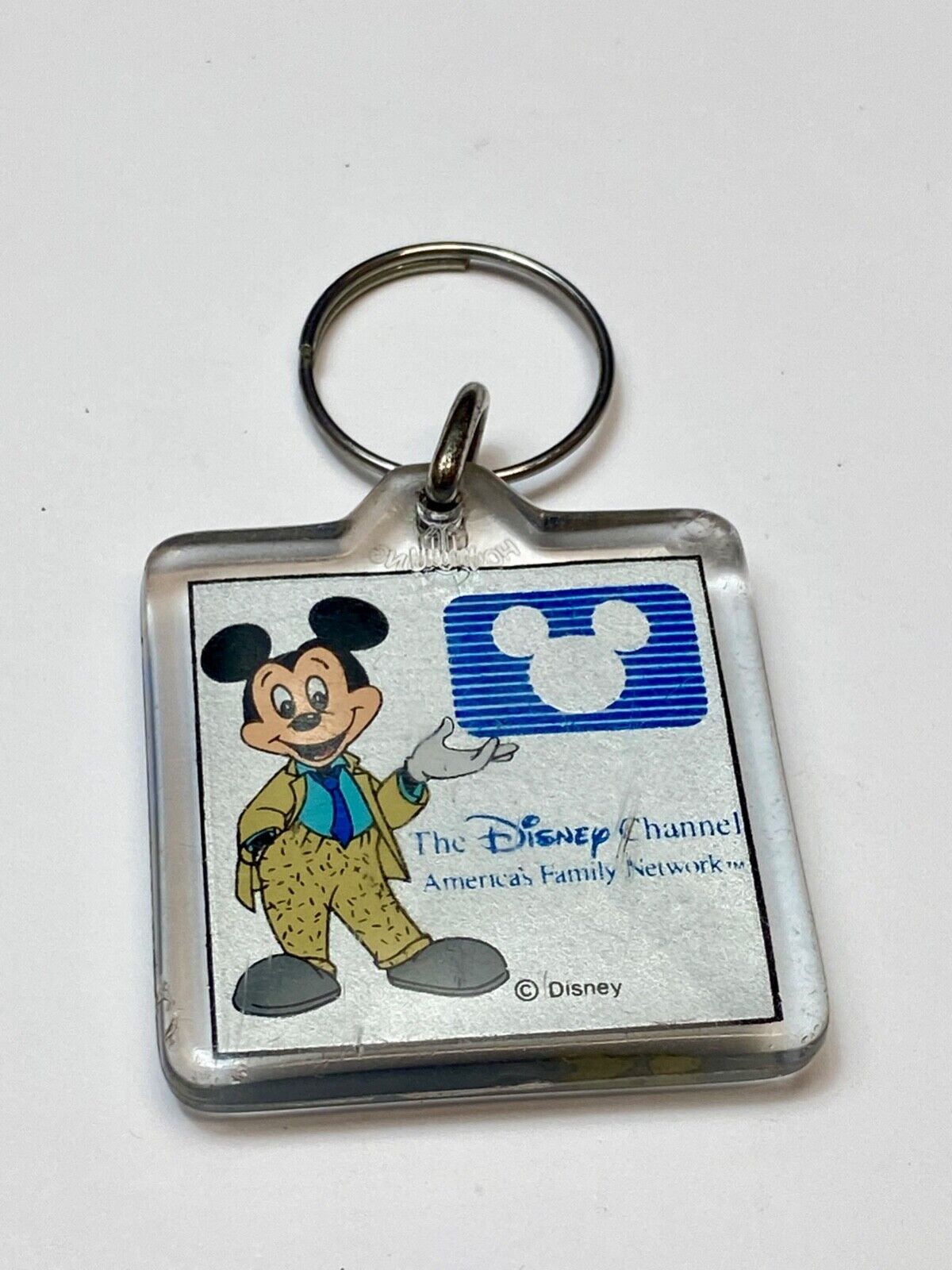 The Disney Channel, Americas Family Network Mickey Mouse Key Chain Keychain