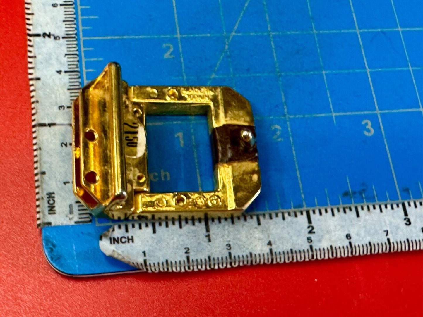 vintage Cardin small gold tone belt buckle